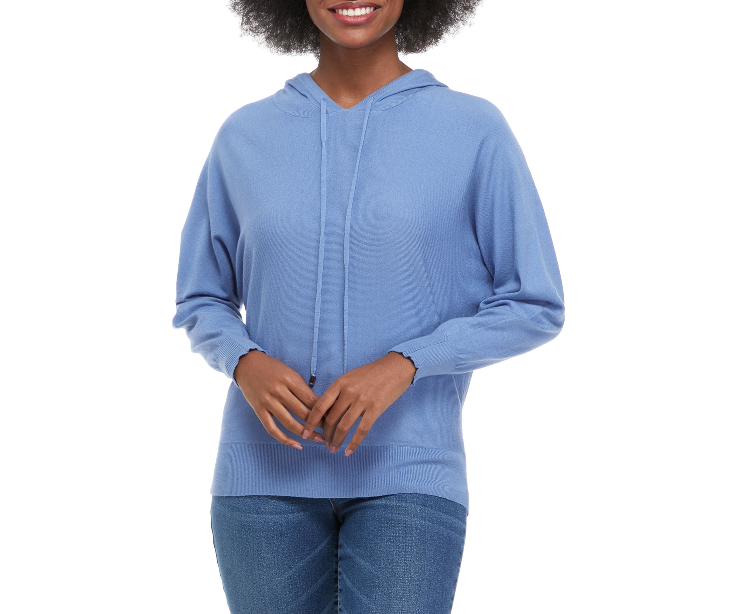 Womens Solid Hoodie
