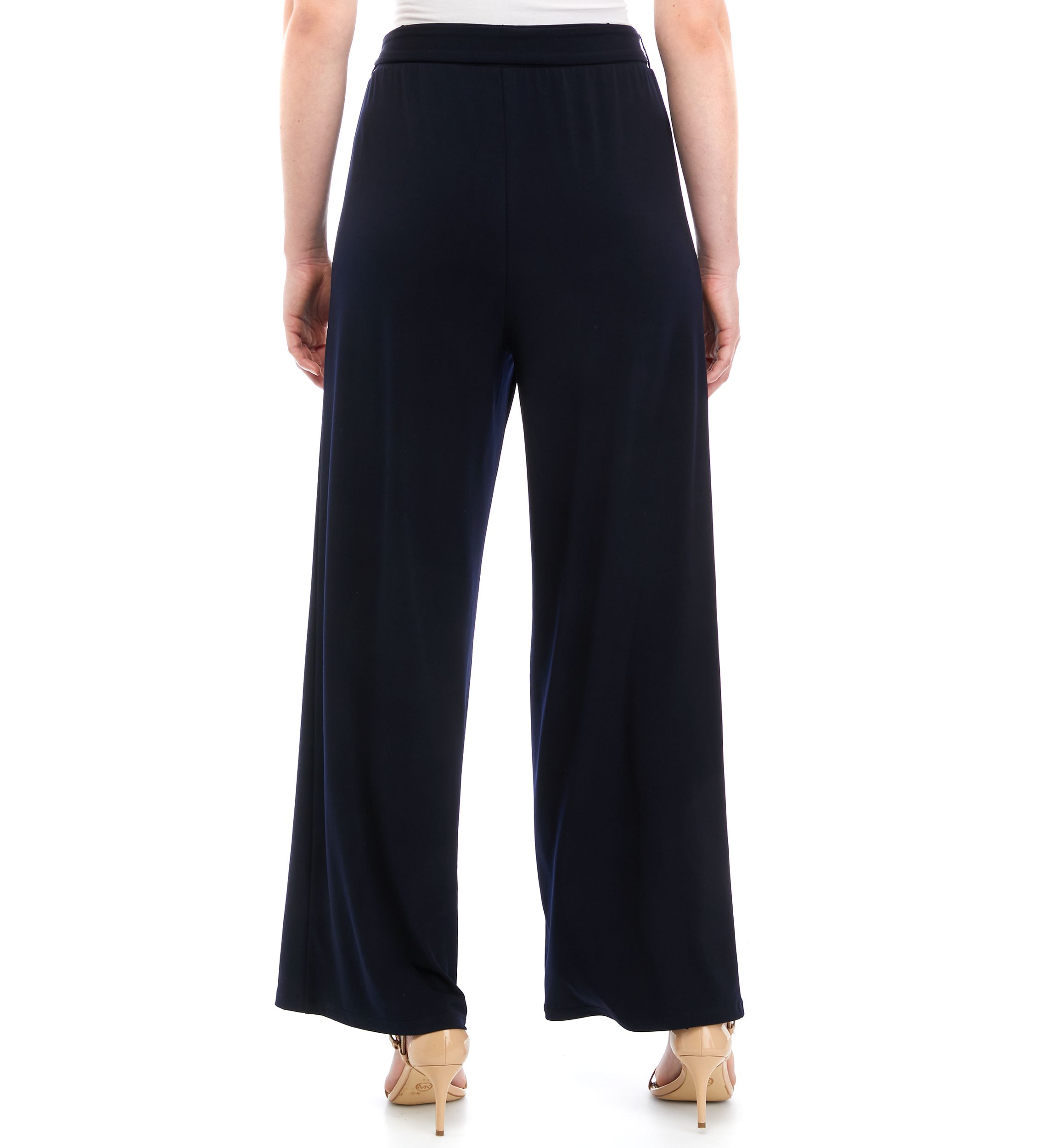 Womens Pull On Pants with Self Tie