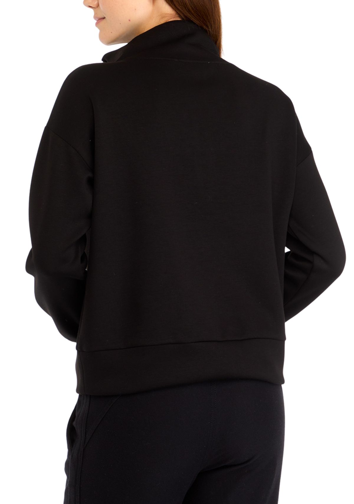 Womens Scuba Quarter Zip Pullover