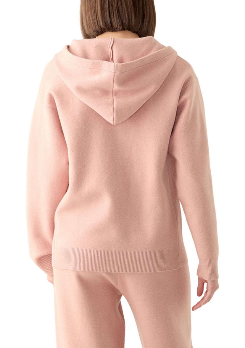 Womens Long Sleeve Full Zip Hoodie