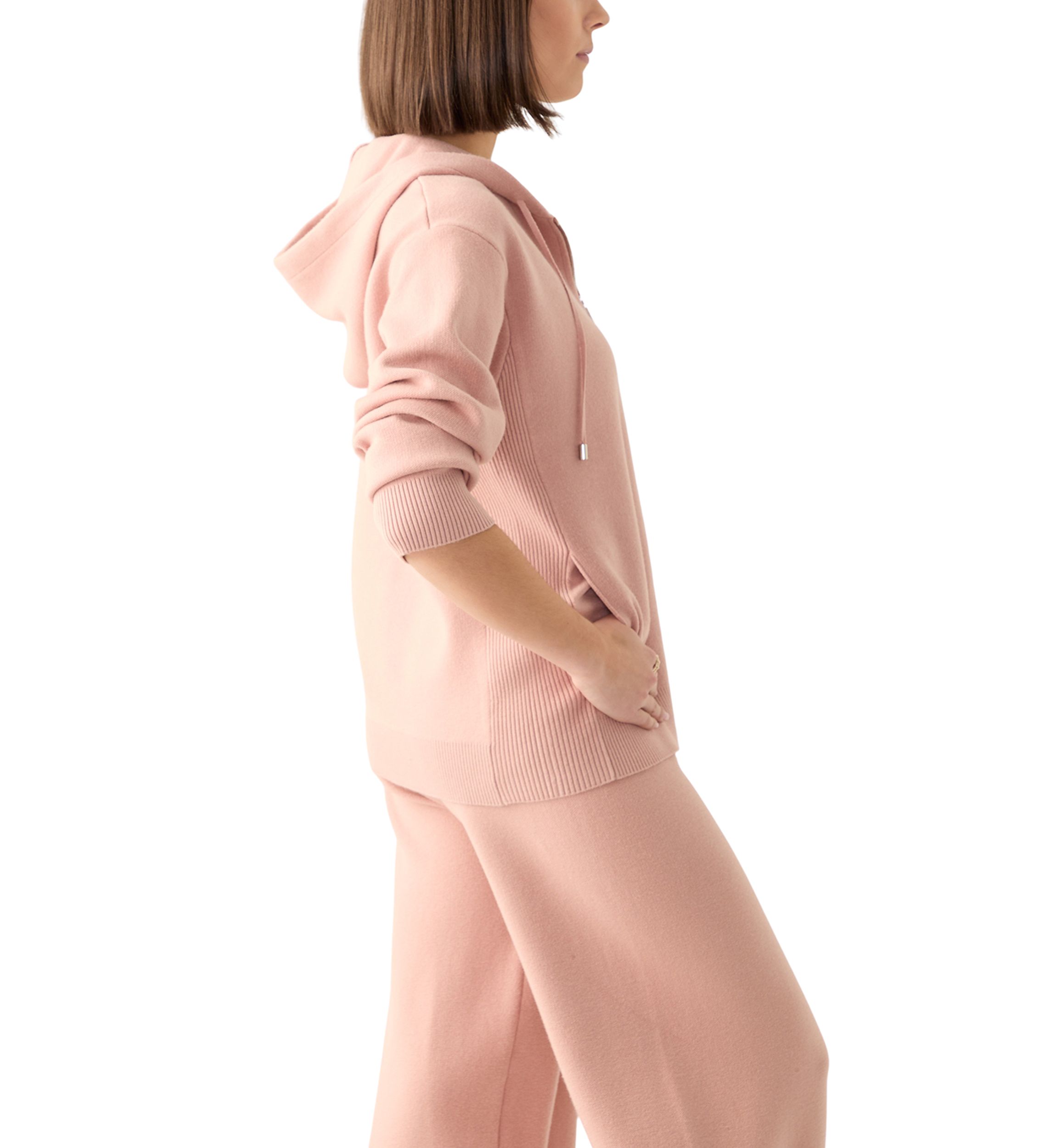 Womens Long Sleeve Full Zip Hoodie