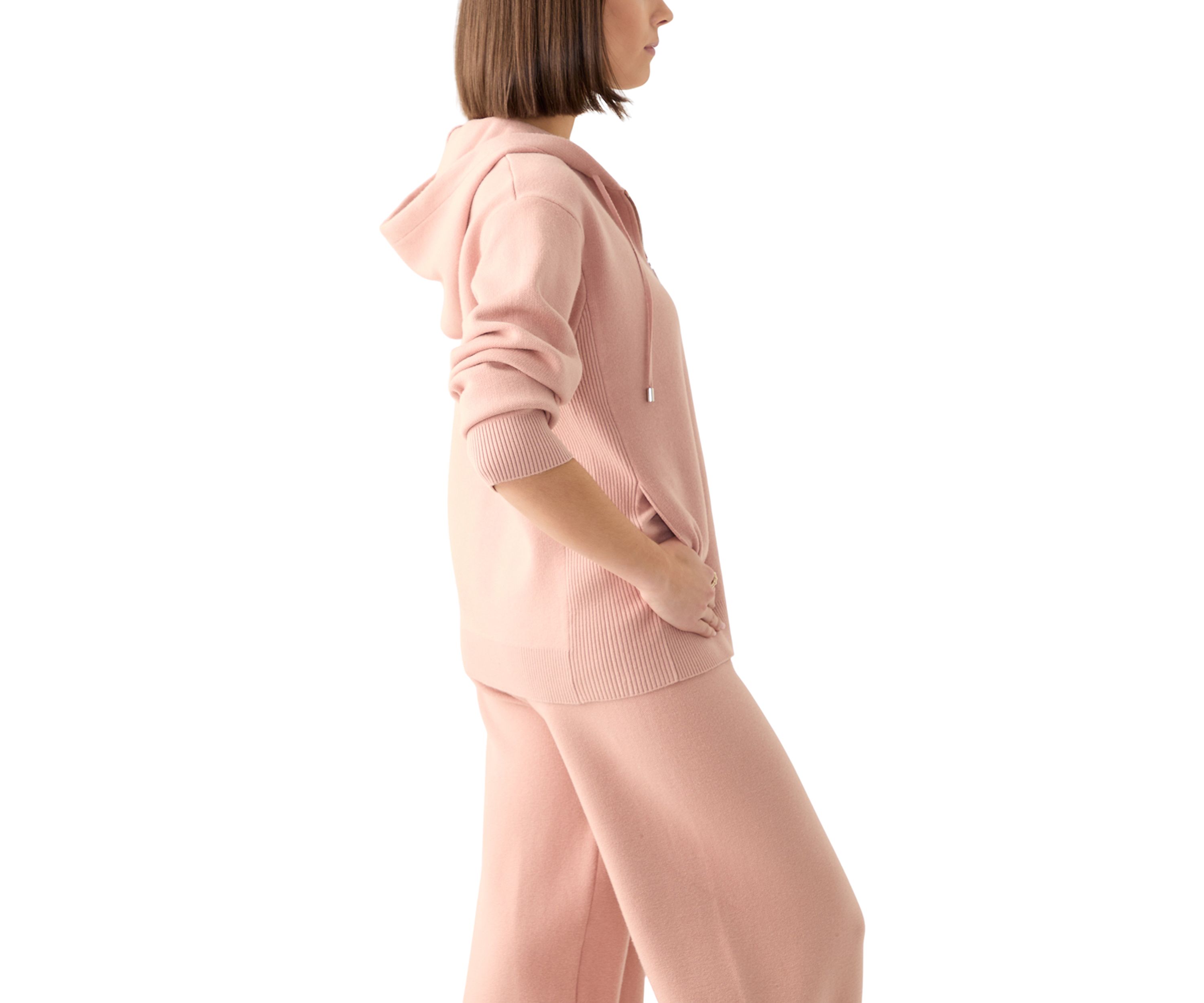 Womens Long Sleeve Full Zip Hoodie