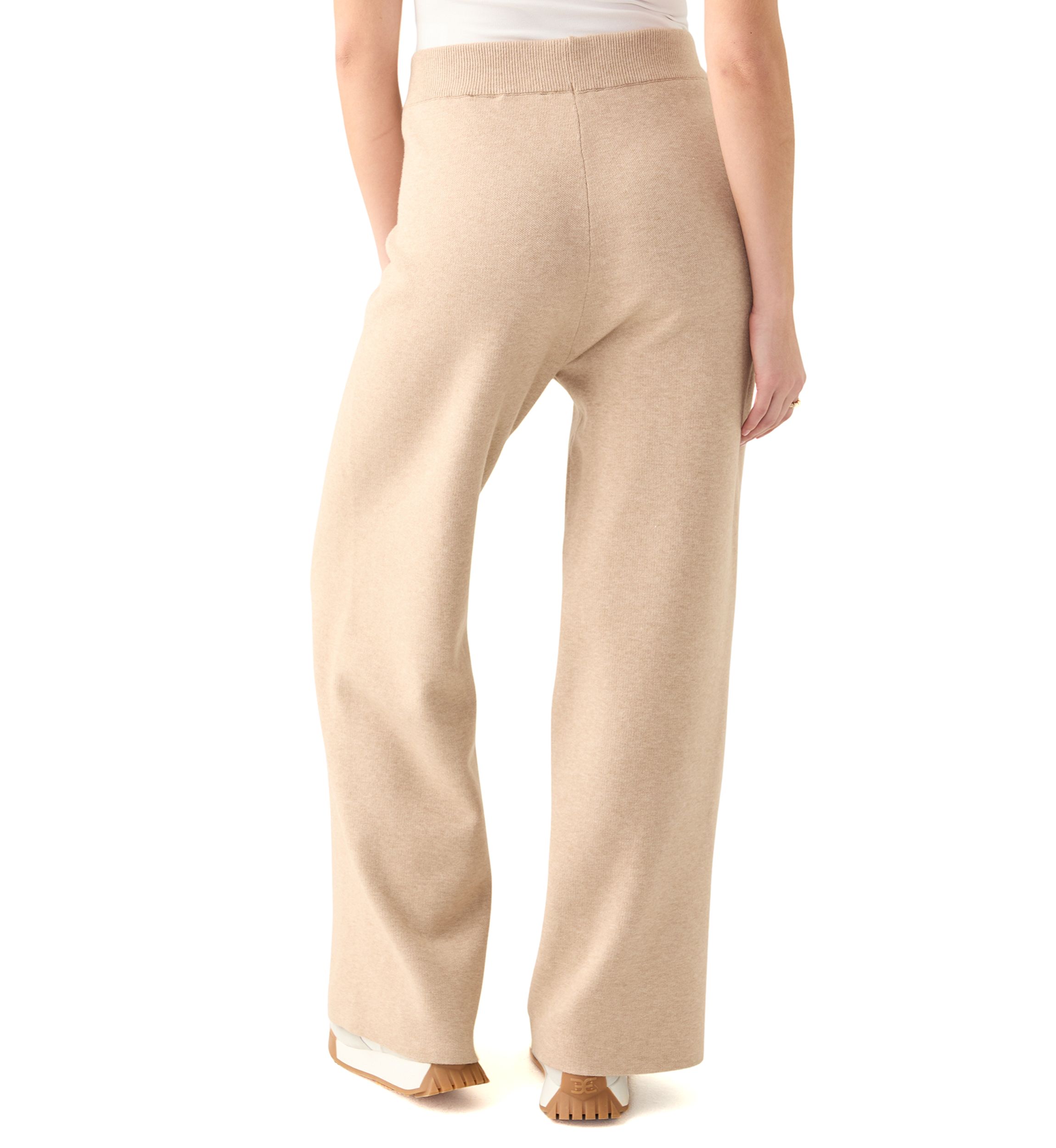 Womens Wide Leg Sweater Pants