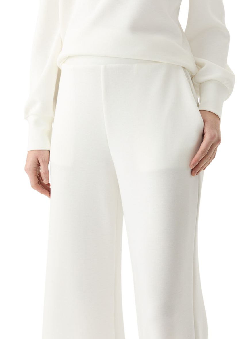 Womens Scuba Wide Leg Pants