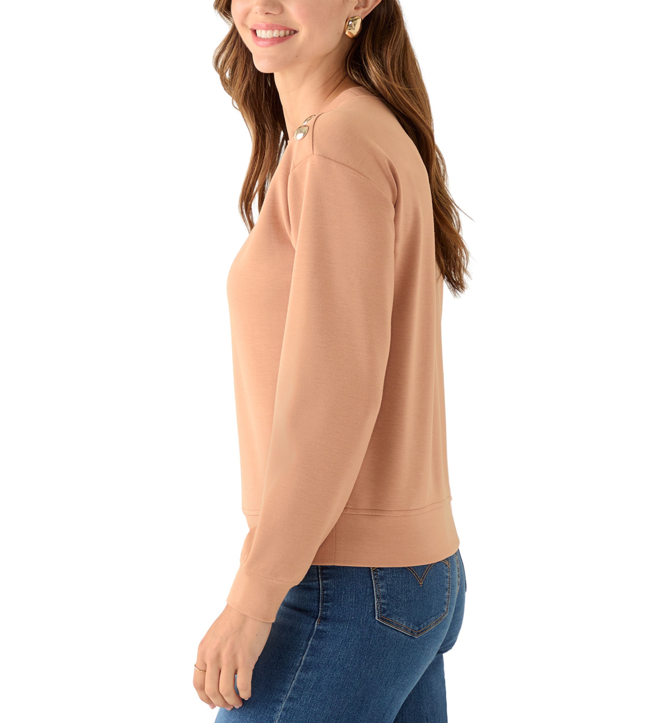 Womens Cut and Sew Top