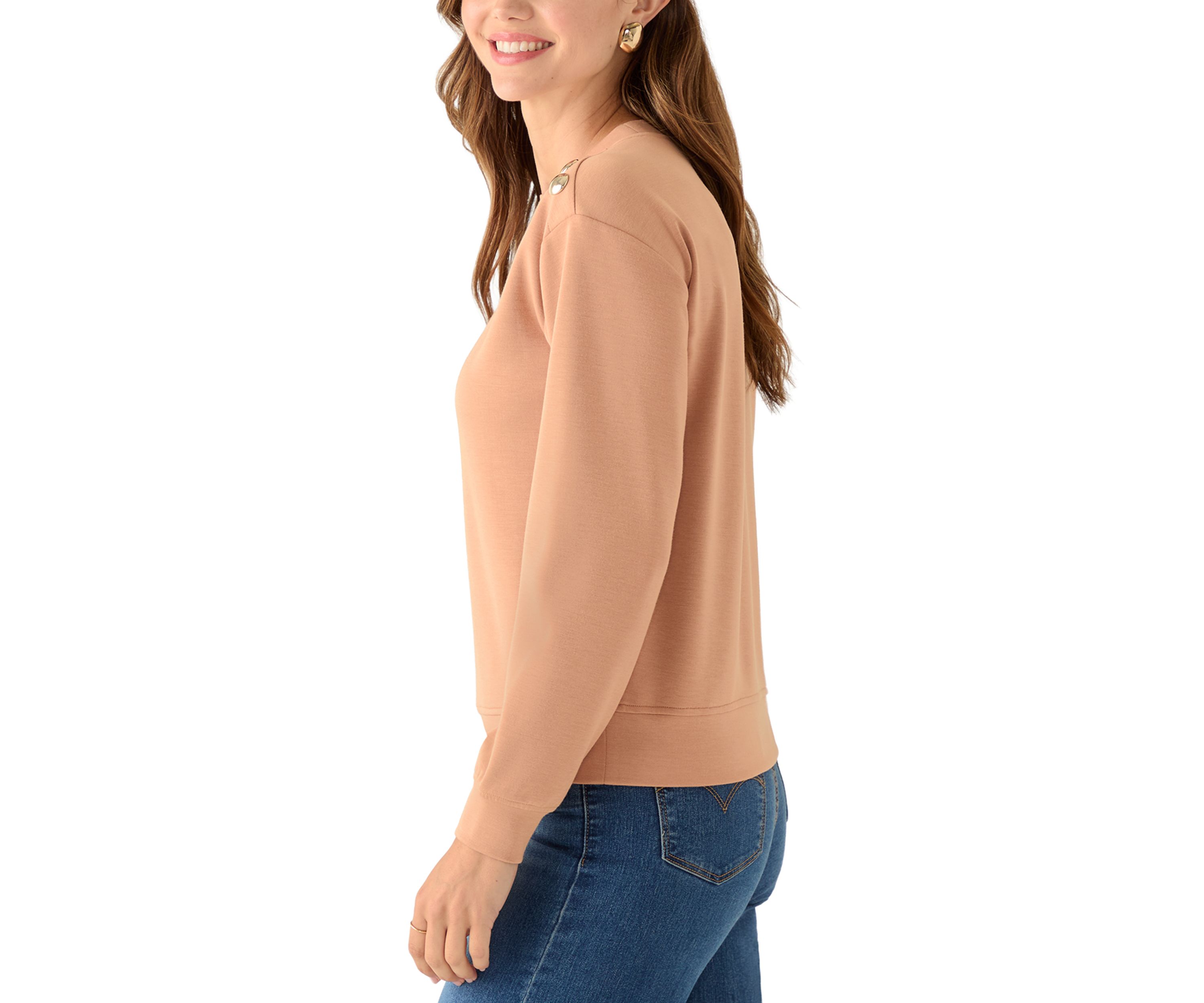 Womens Cut and Sew Top