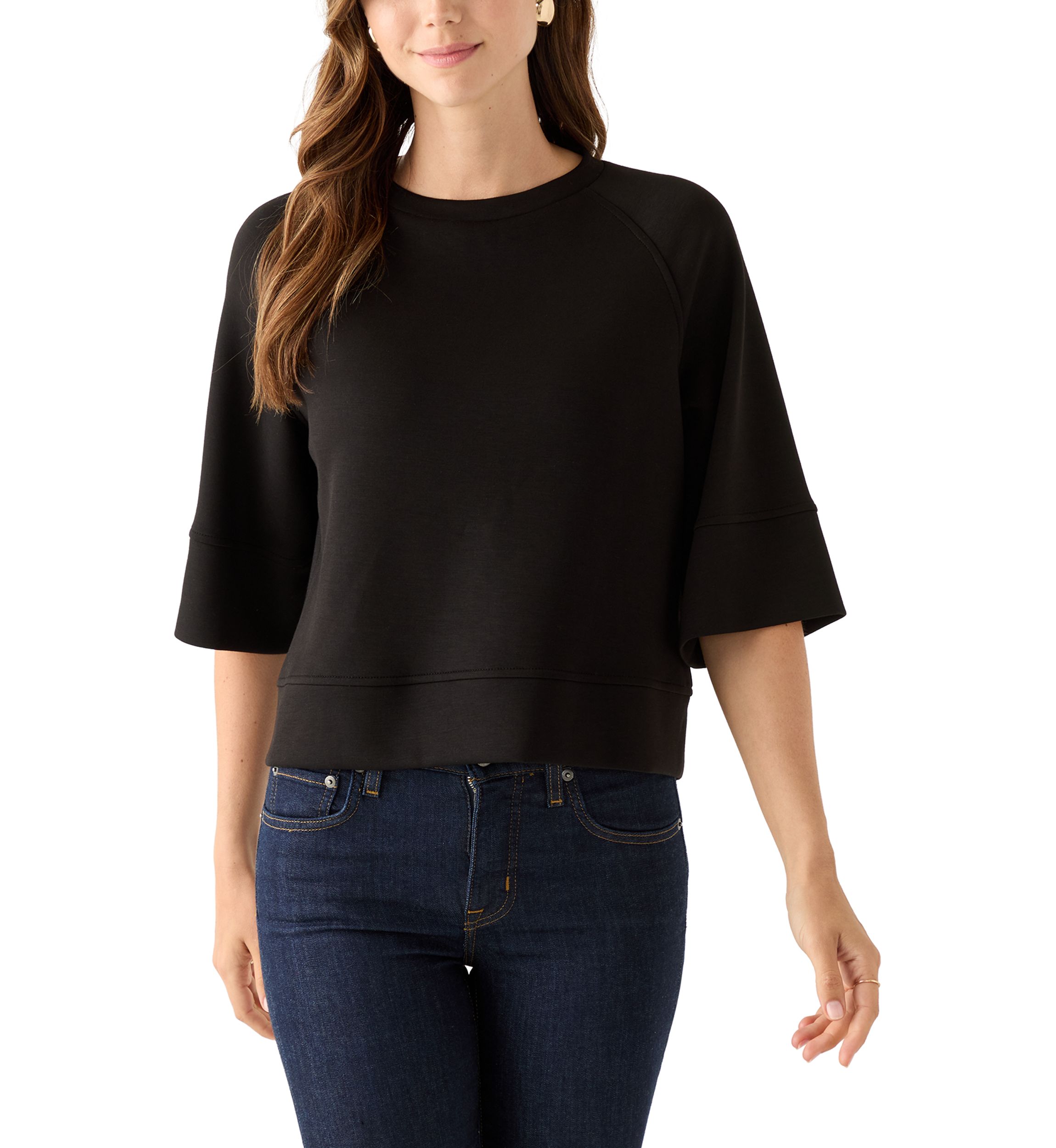 Womens Cut and Sew Top