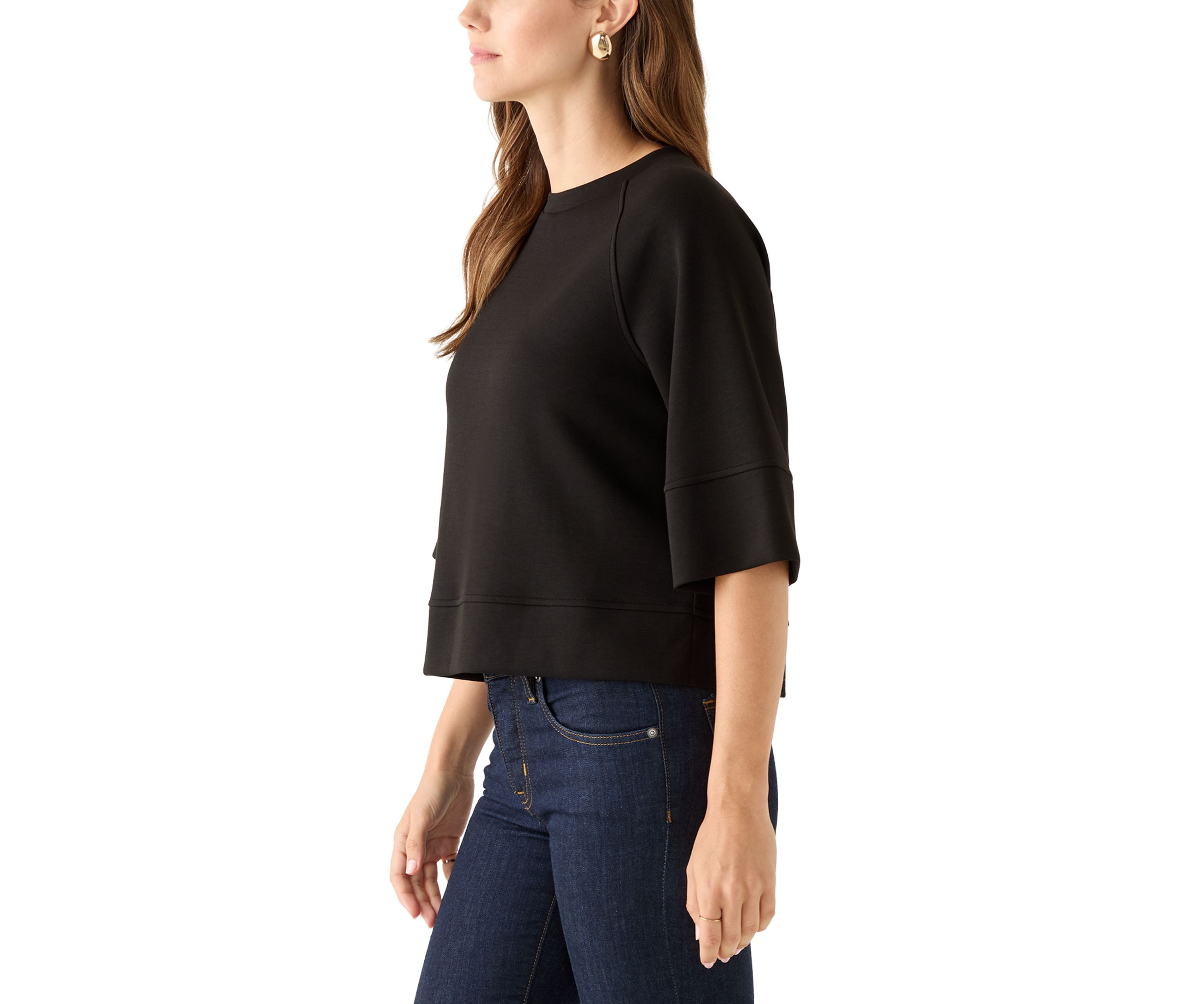 Womens Cut and Sew Top