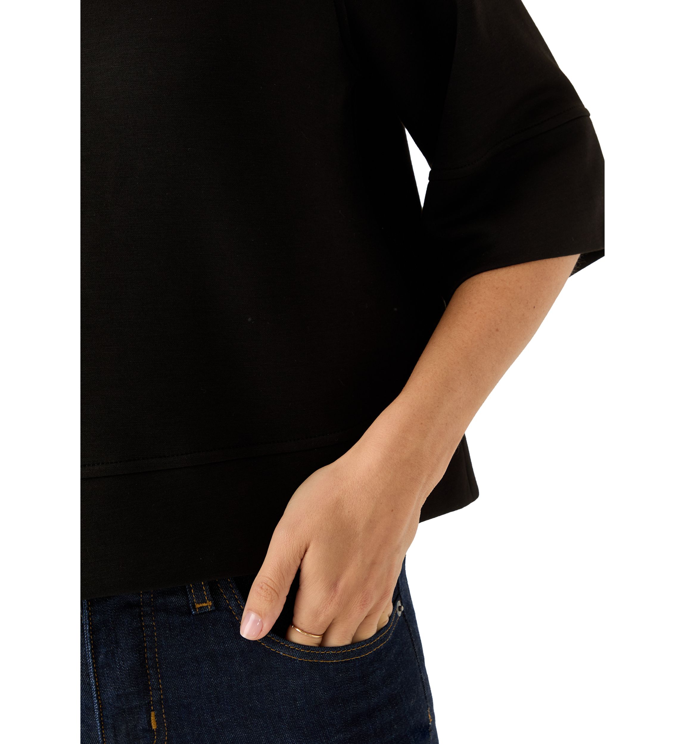 Womens Cut and Sew Top