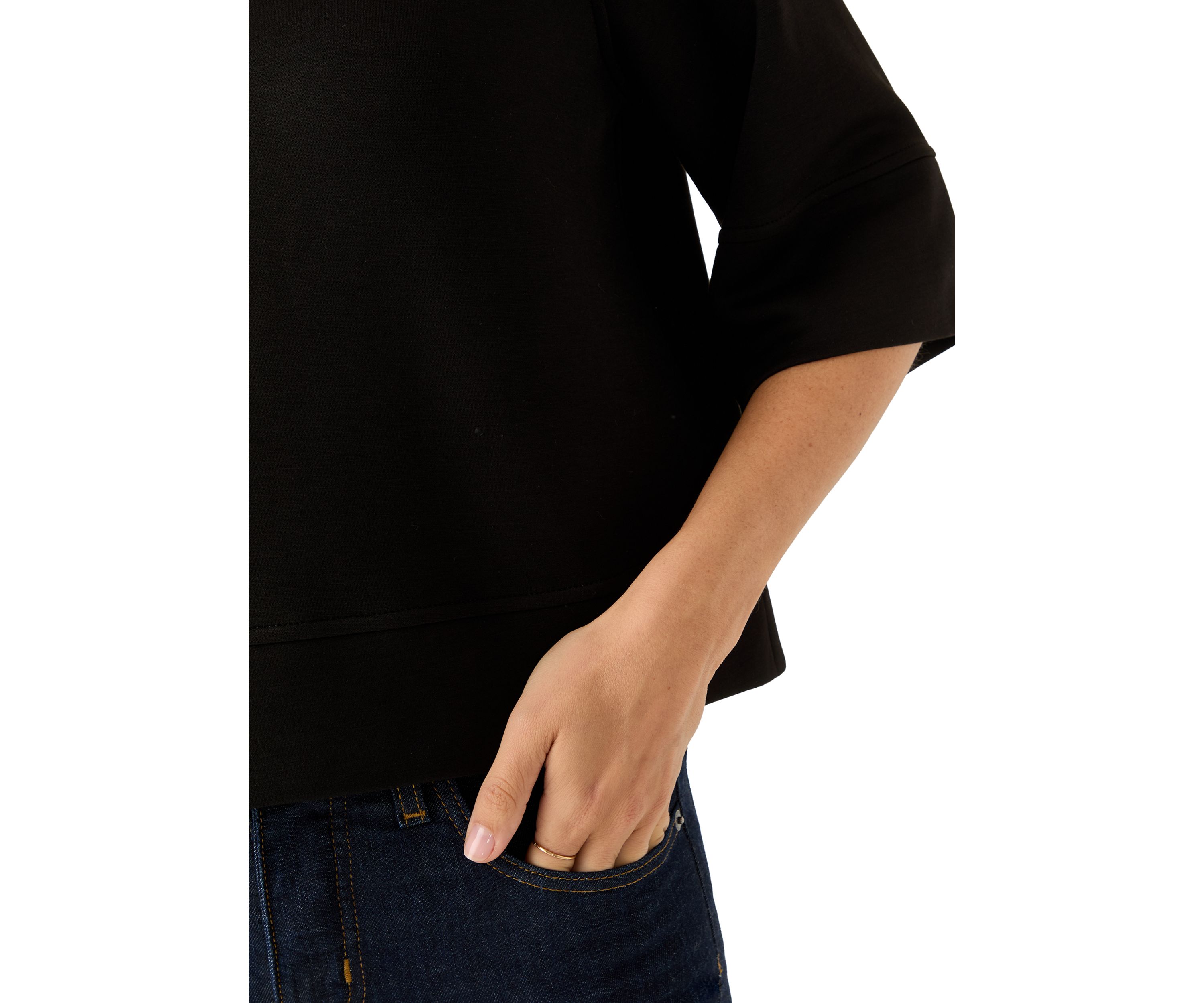 Womens Cut and Sew Top