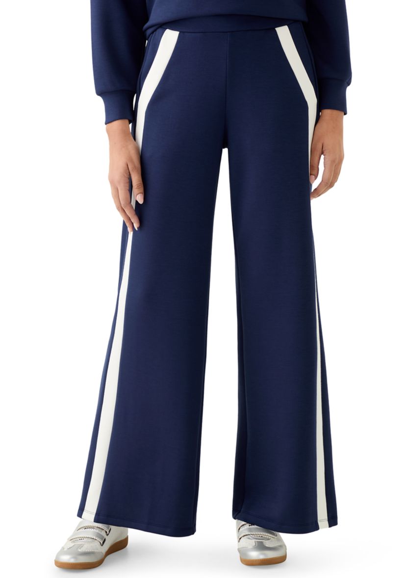 Magaschoni Women's Wide Leg Scuba Pants | Belk