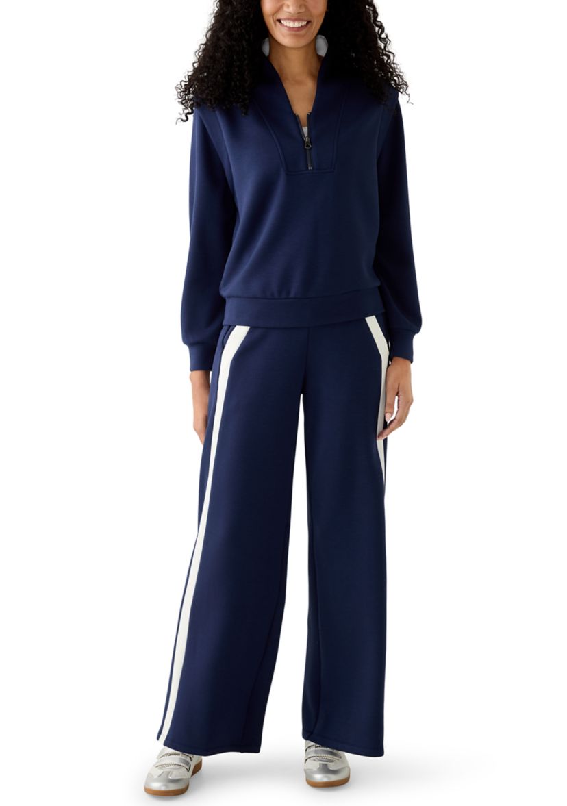 Magaschoni Women's Wide Leg Scuba Pants | Belk
