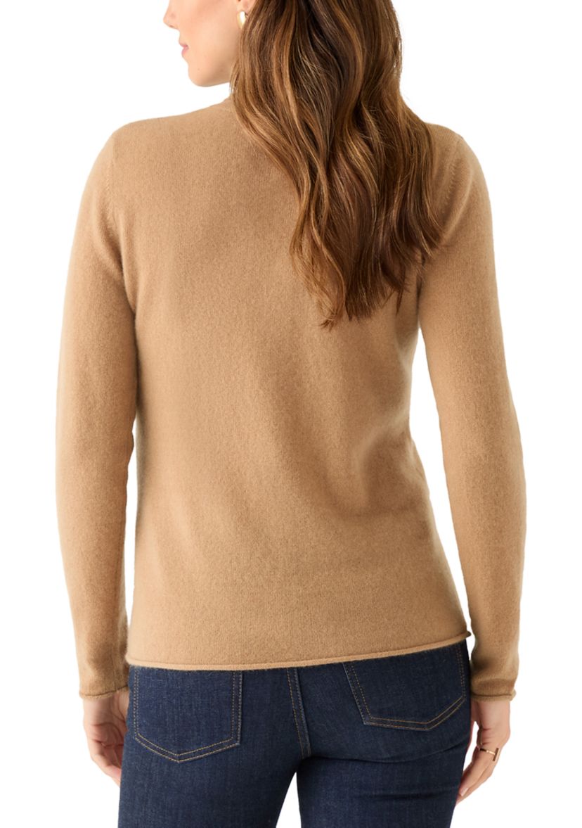 Womens Turtleneck Cashmere Sweater