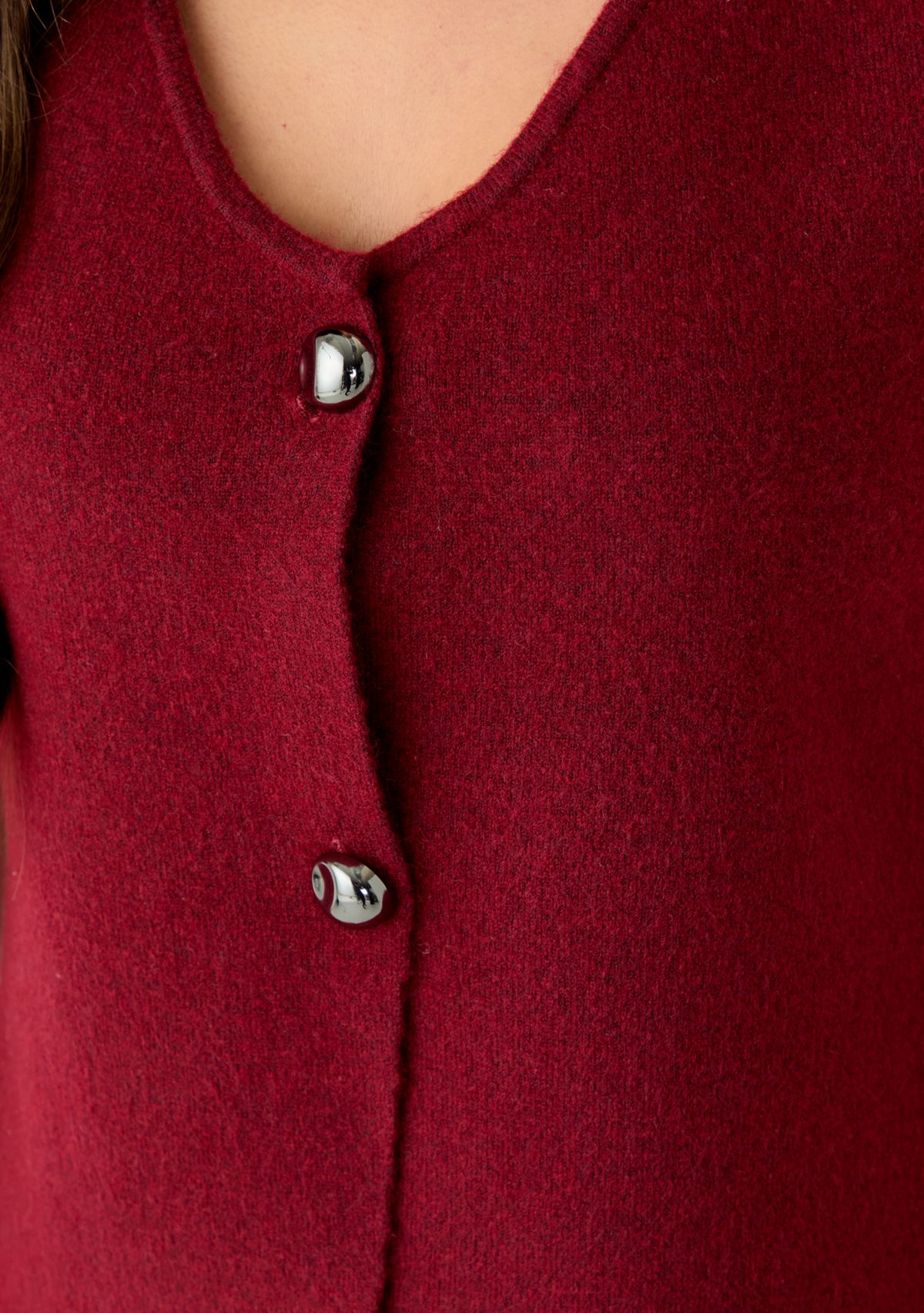 Womens Sweater Vest with Novelty Buttons