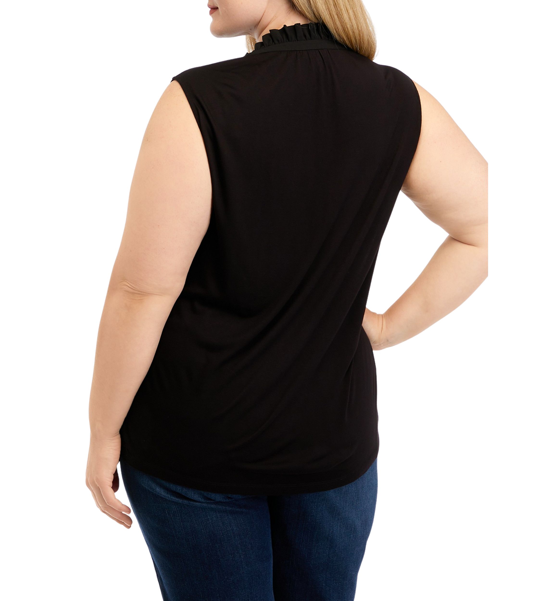 Plus Size Woven Top