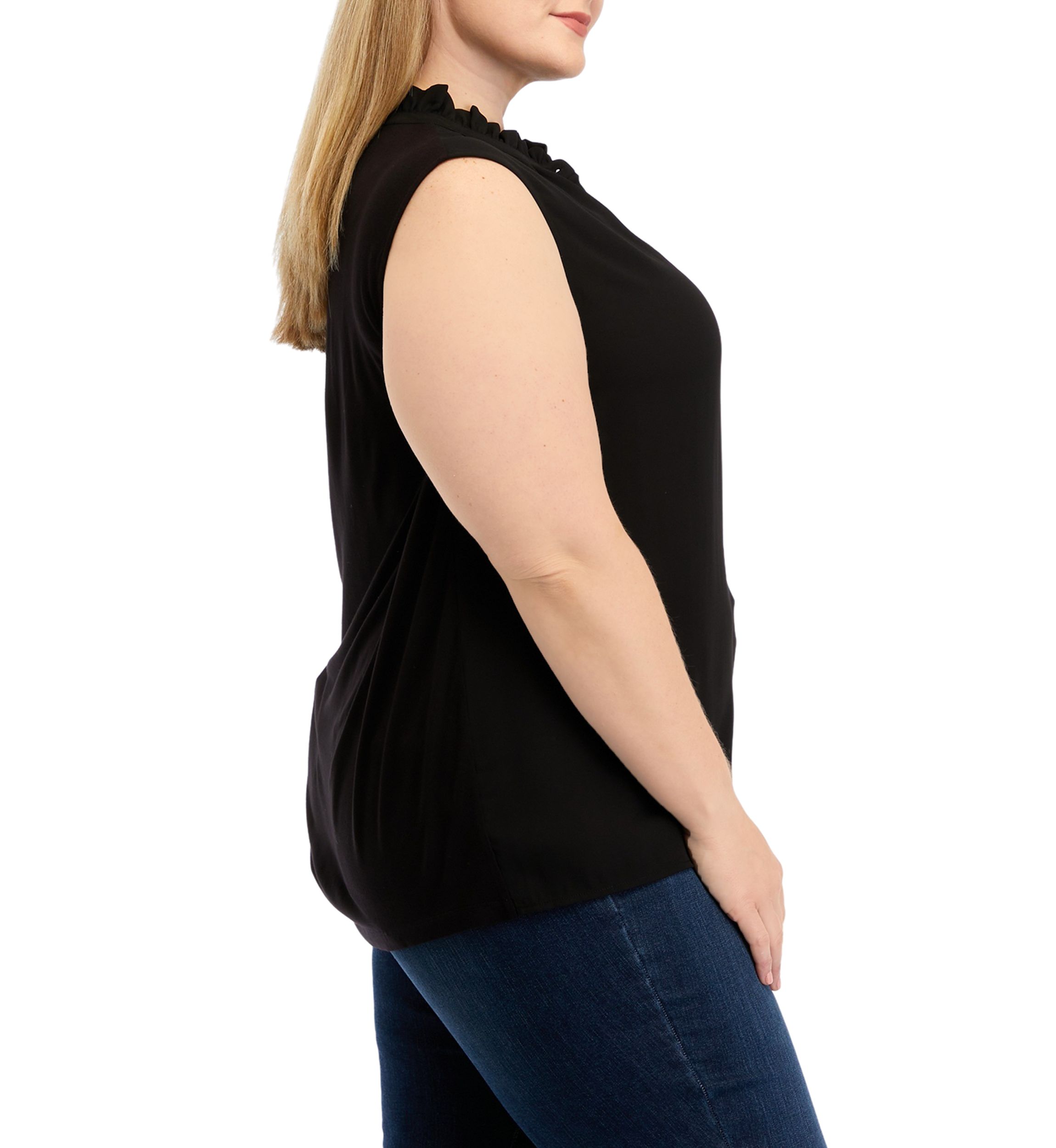 Plus Size Woven Top