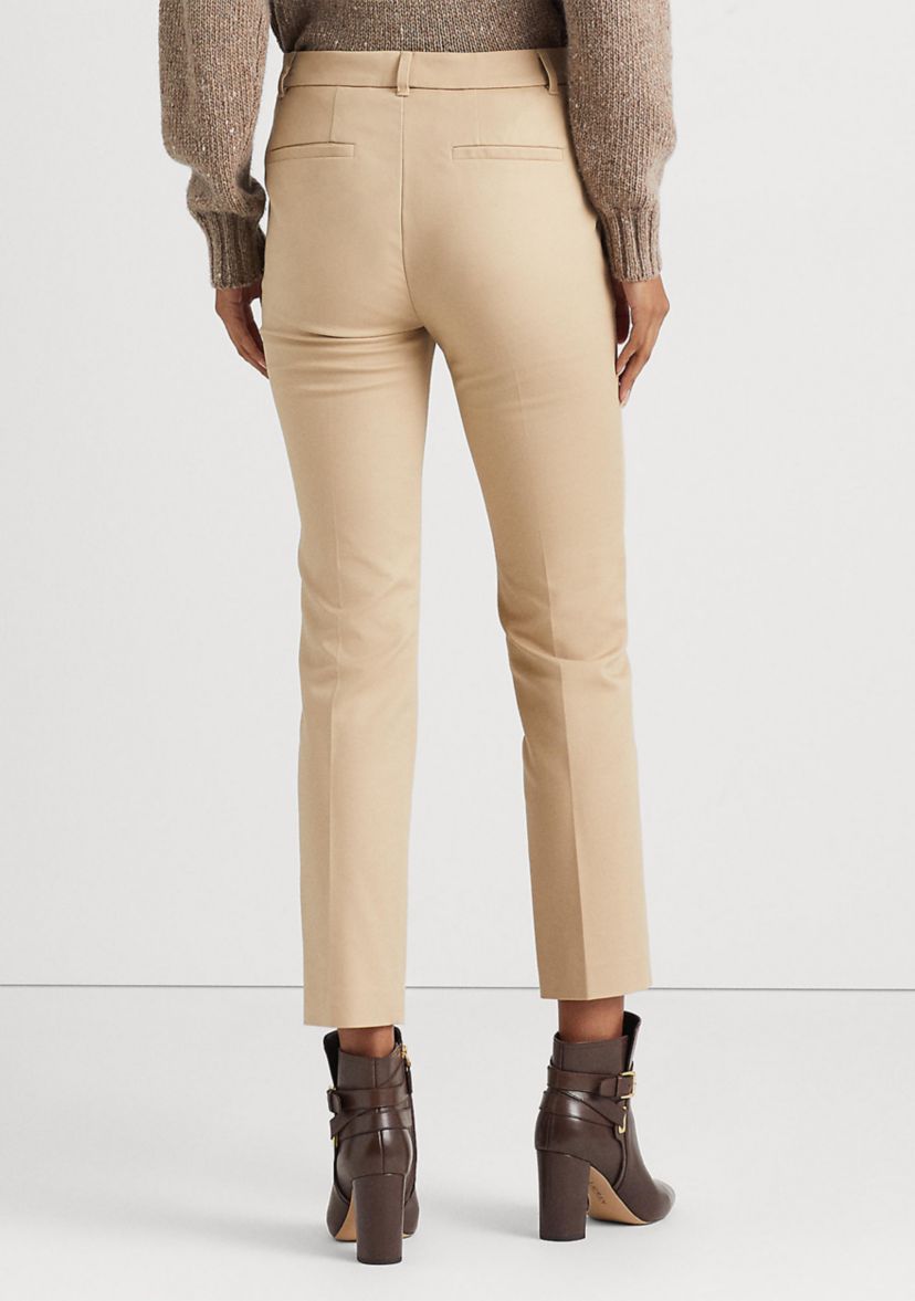Stretch Cotton-Blend Pant 