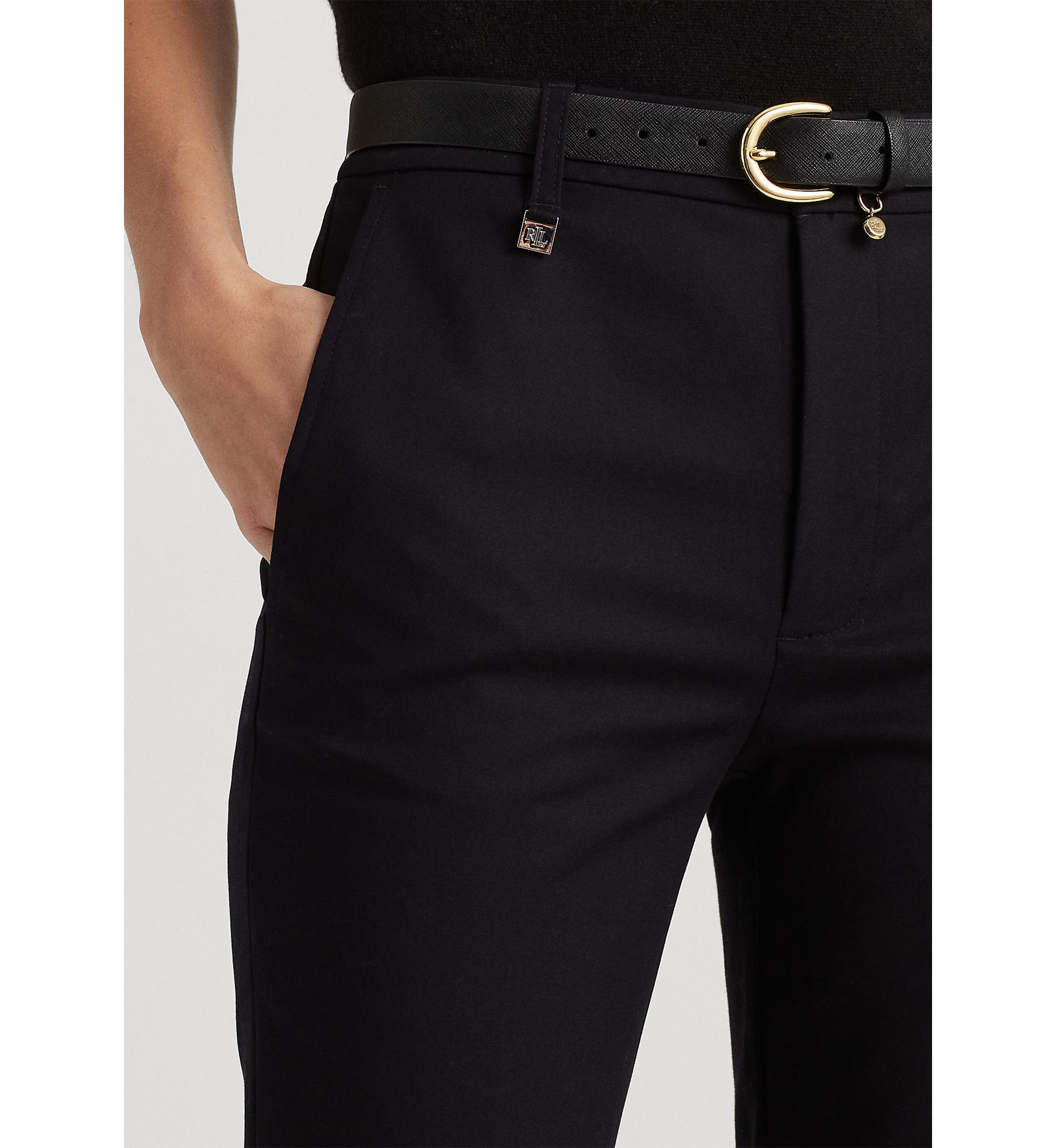 Stretch Cotton-Blend Pant 