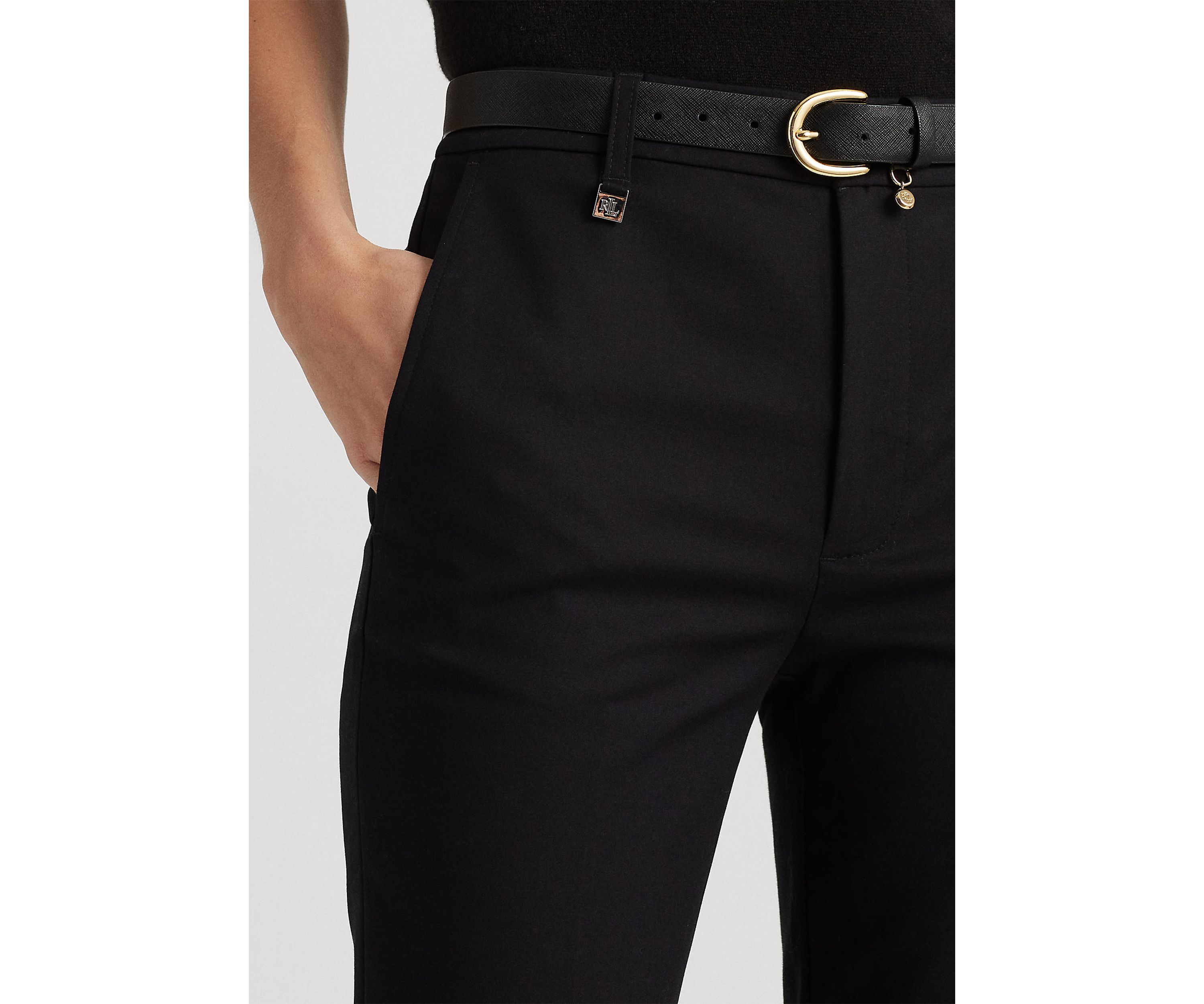 Stretch Cotton-Blend Pant 