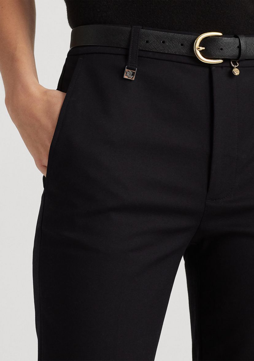 Stretch Cotton-Blend Pant 