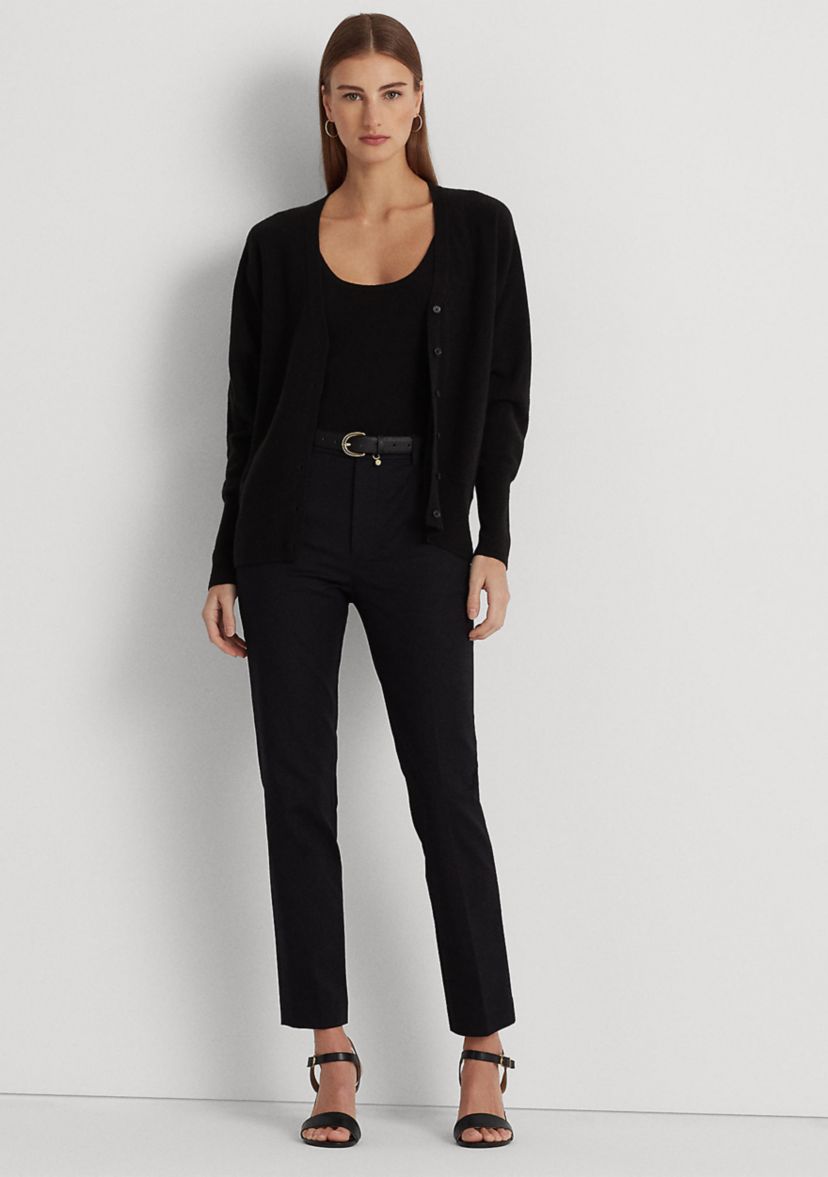 Stretch Cotton-Blend Pant 