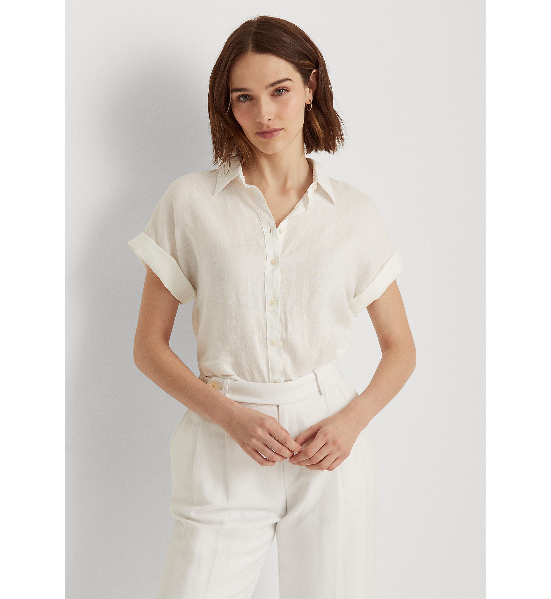 Linen Short-Sleeve Shirt
