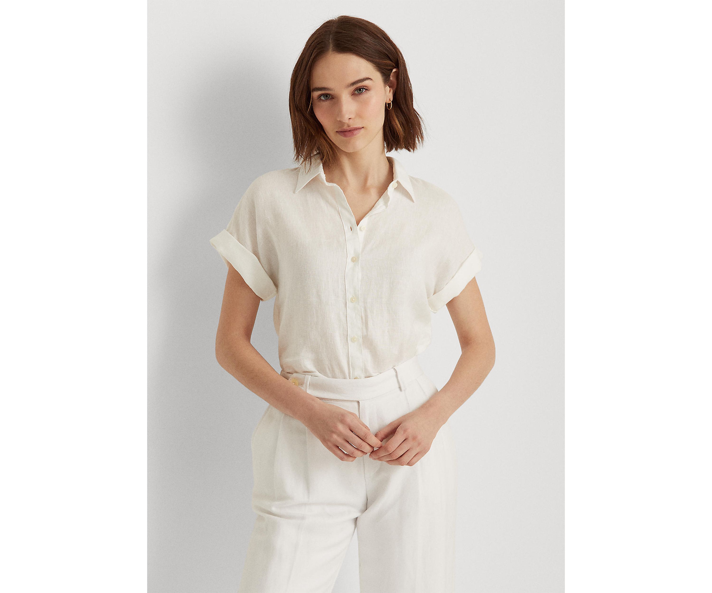 Linen Short-Sleeve Shirt