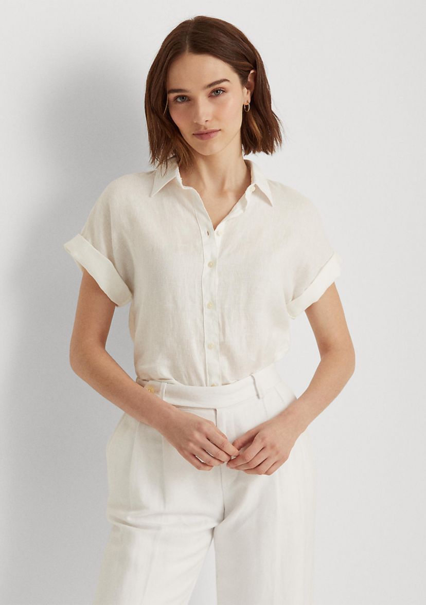 Linen Short-Sleeve Shirt