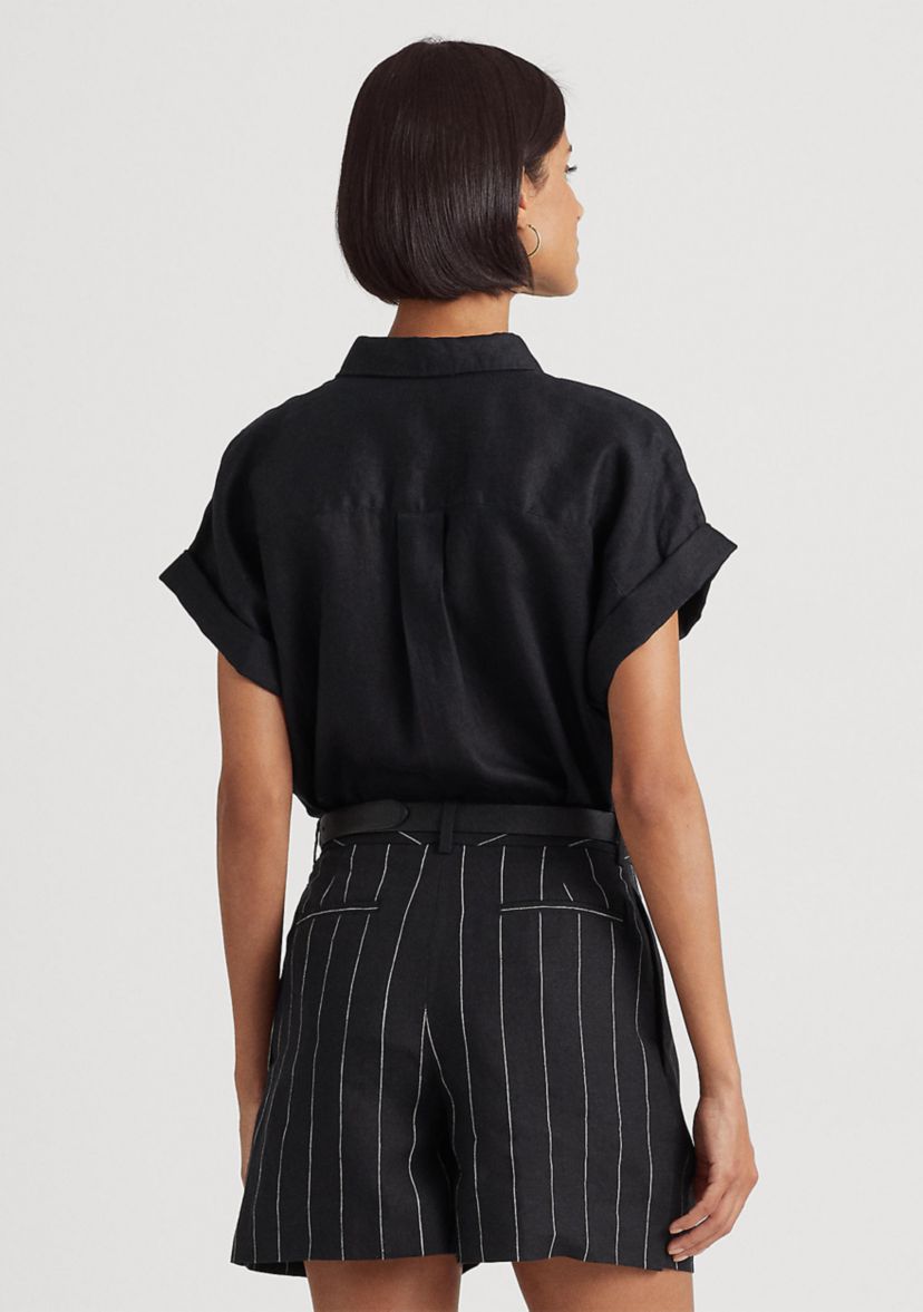 Linen Short-Sleeve Shirt