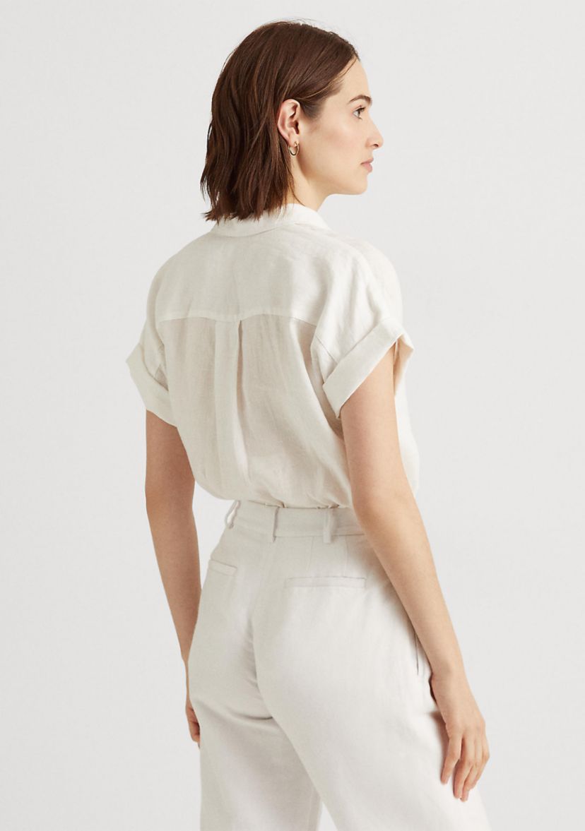 Linen Short-Sleeve Shirt