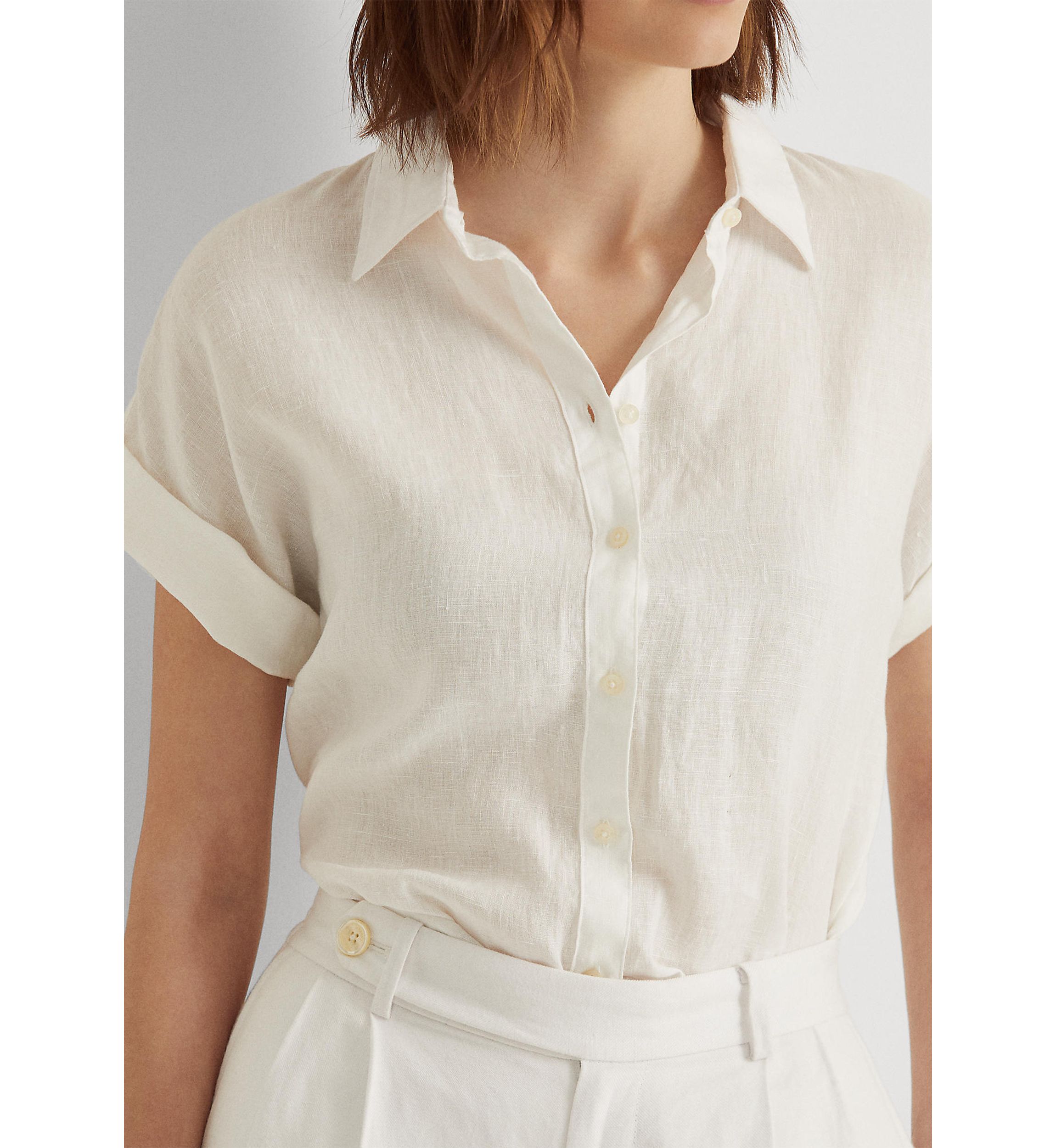 Linen Short-Sleeve Shirt