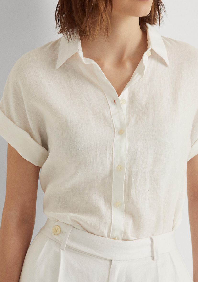 Linen Short-Sleeve Shirt