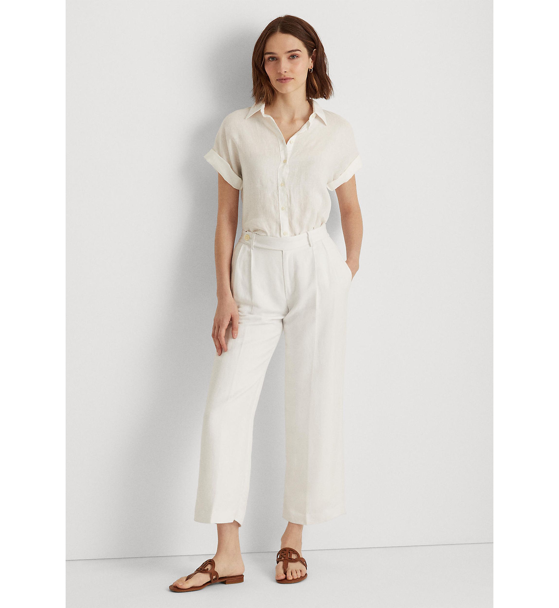 Linen Short-Sleeve Shirt