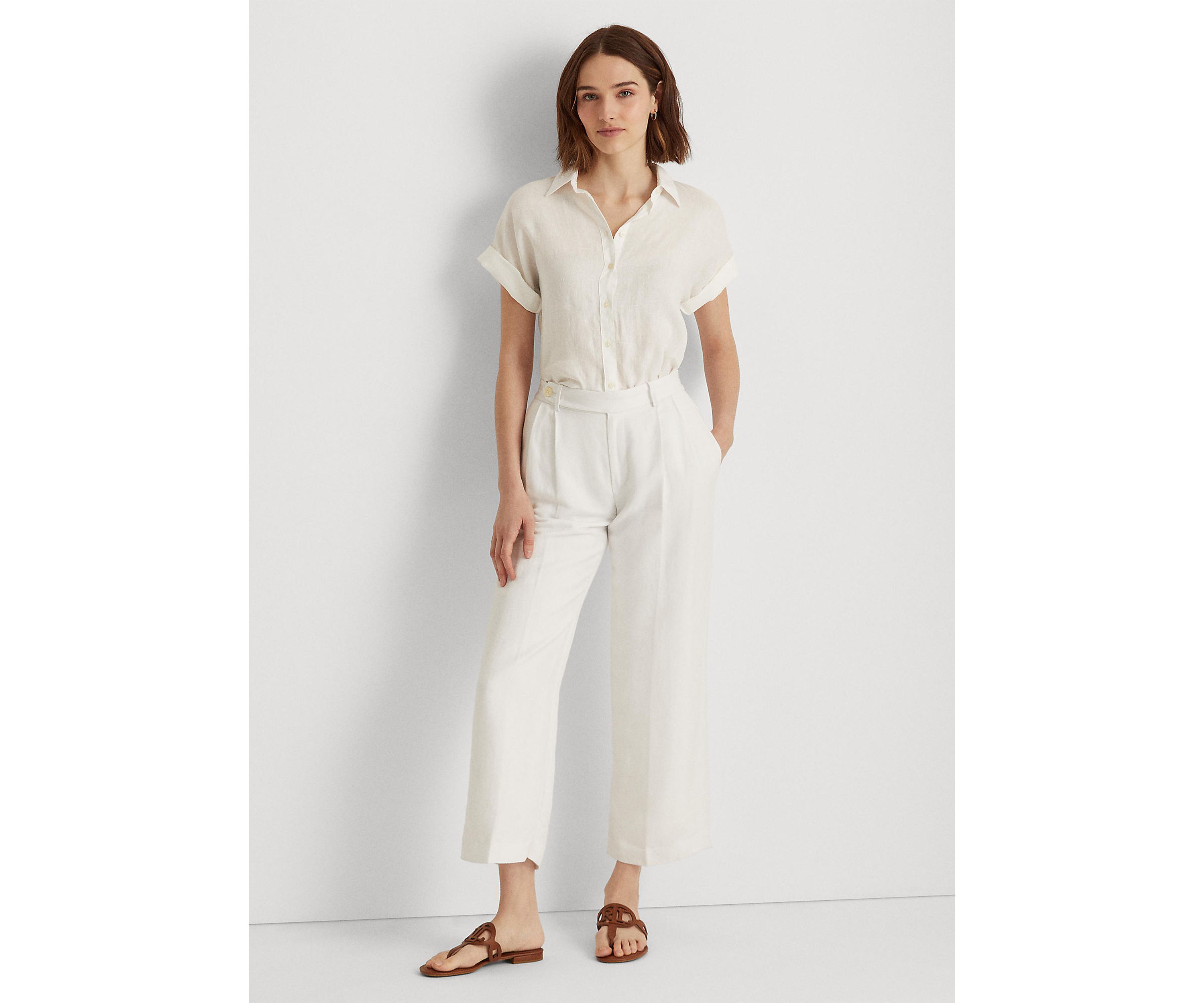 Linen Short-Sleeve Shirt