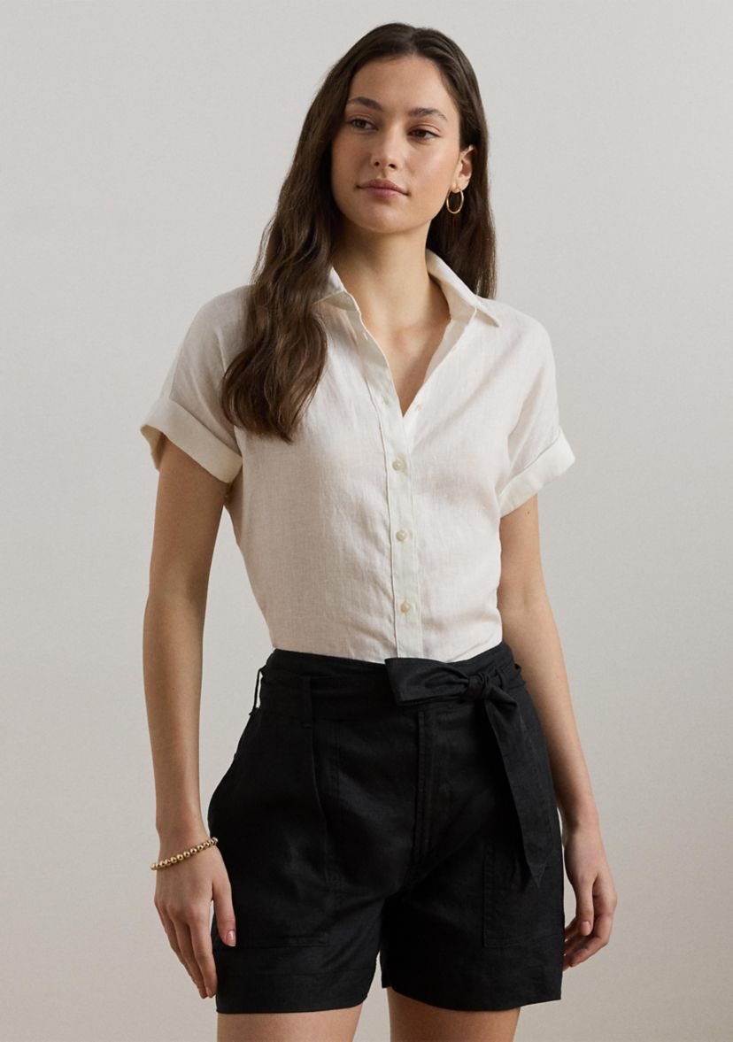 Linen Short-Sleeve Shirt