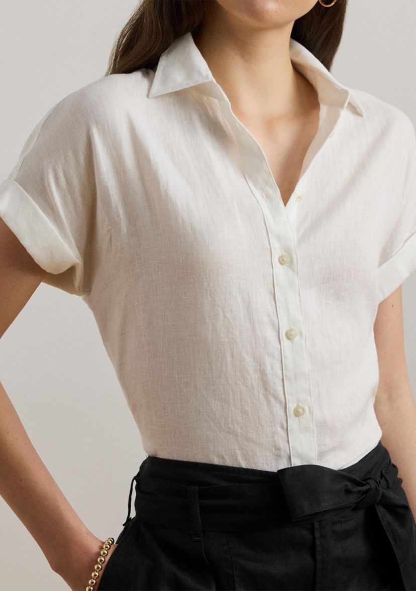 Linen Short-Sleeve Shirt