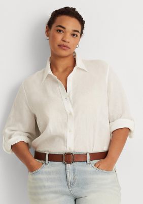 Ralph lauren plus size blouses best sale