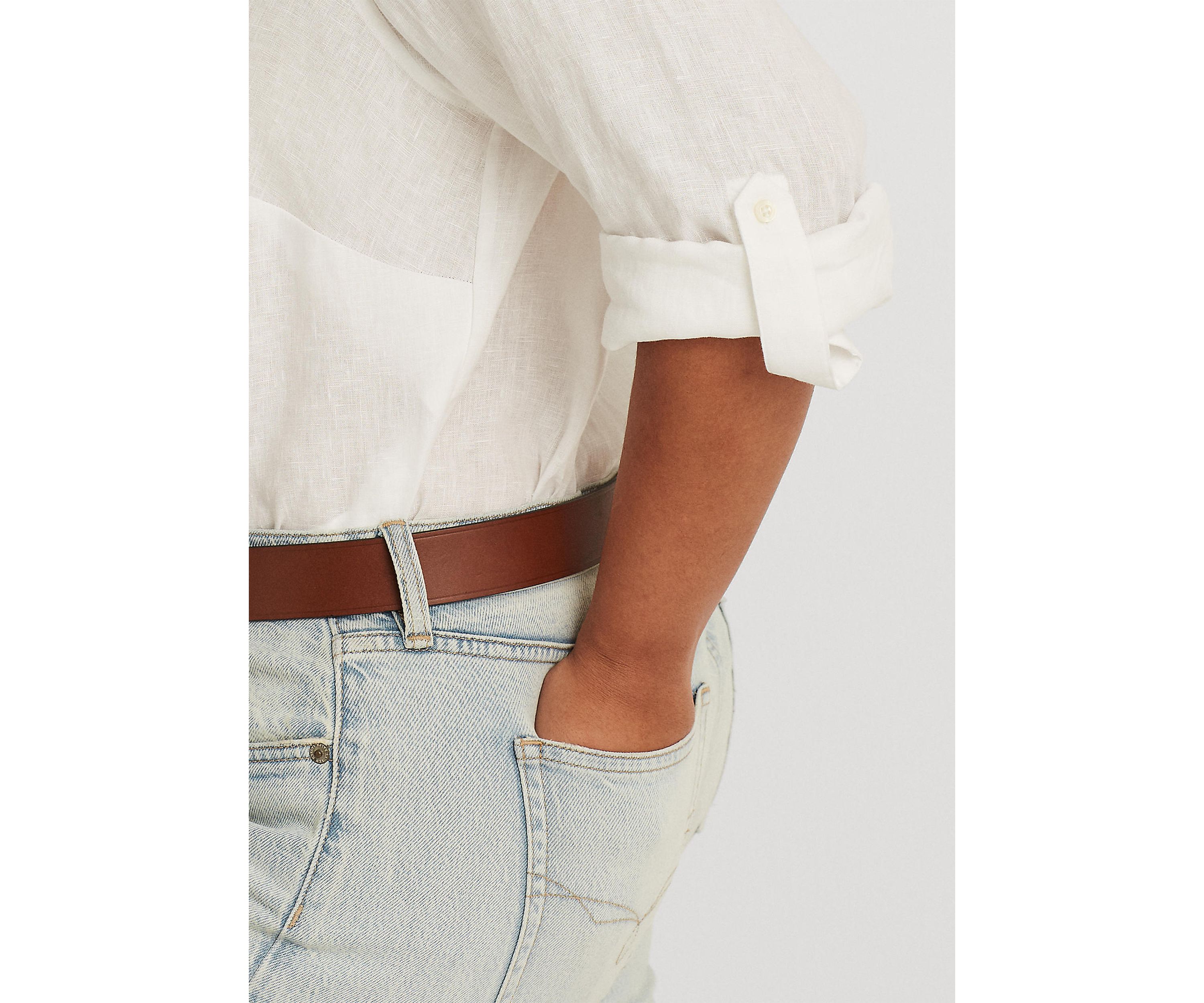 Plus Size Linen Shirt 