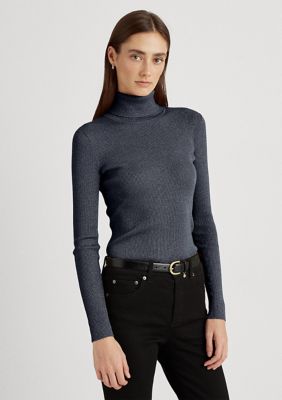 Lauren Ralph Lauren Women's Ribbed Turtleneck Sweater