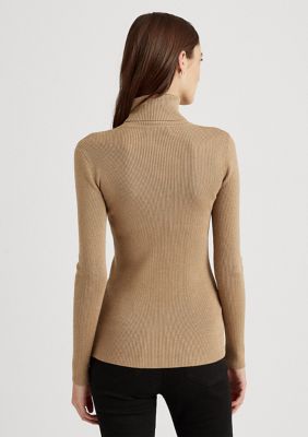 Lauren Ralph Lauren Women's Ribbed Turtleneck Sweater