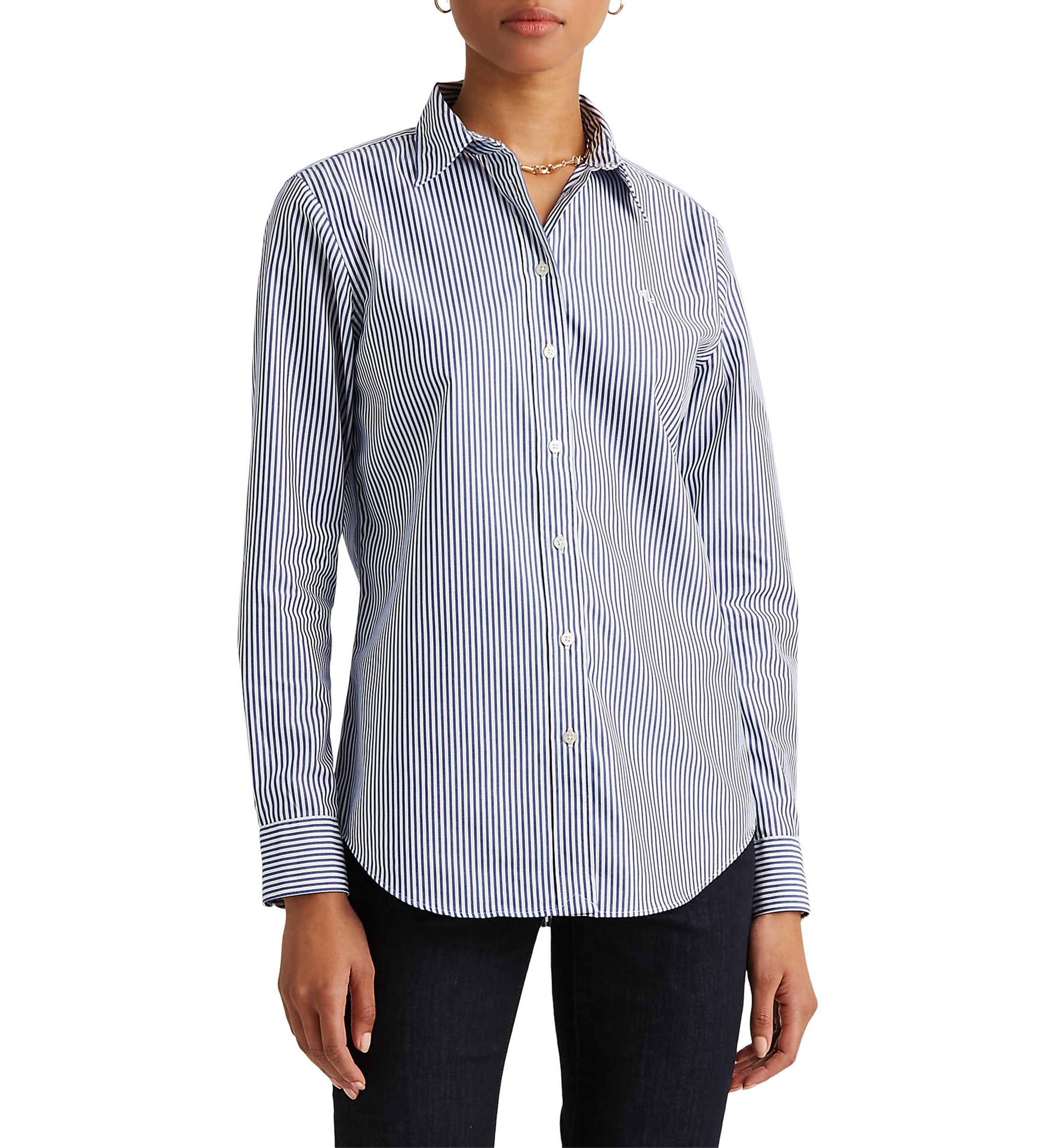 Striped Easy Care Cotton Shirt