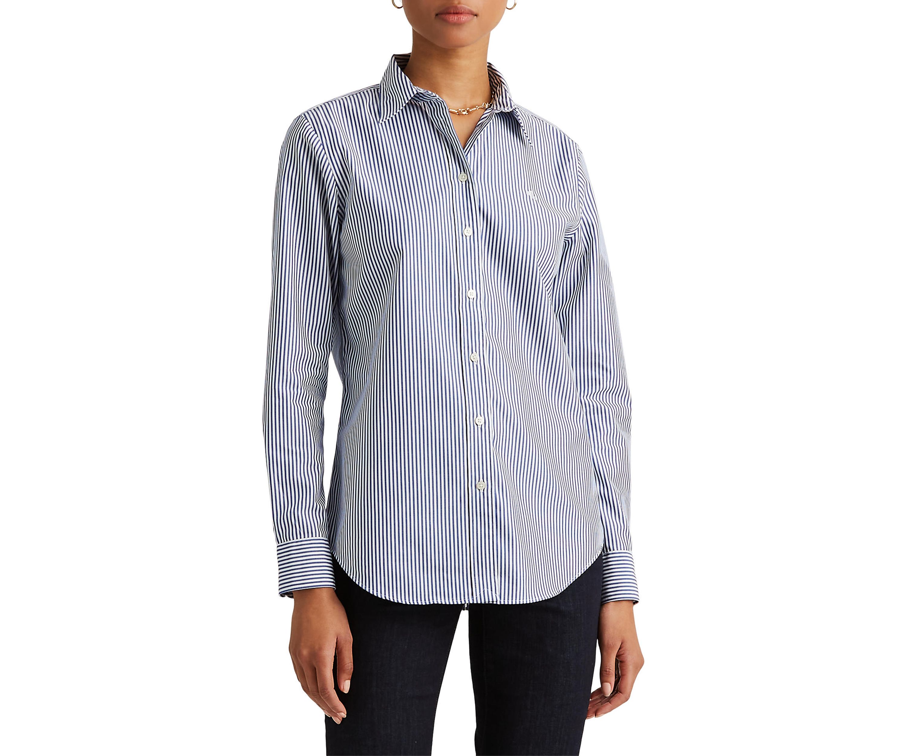 Striped Easy Care Cotton Shirt