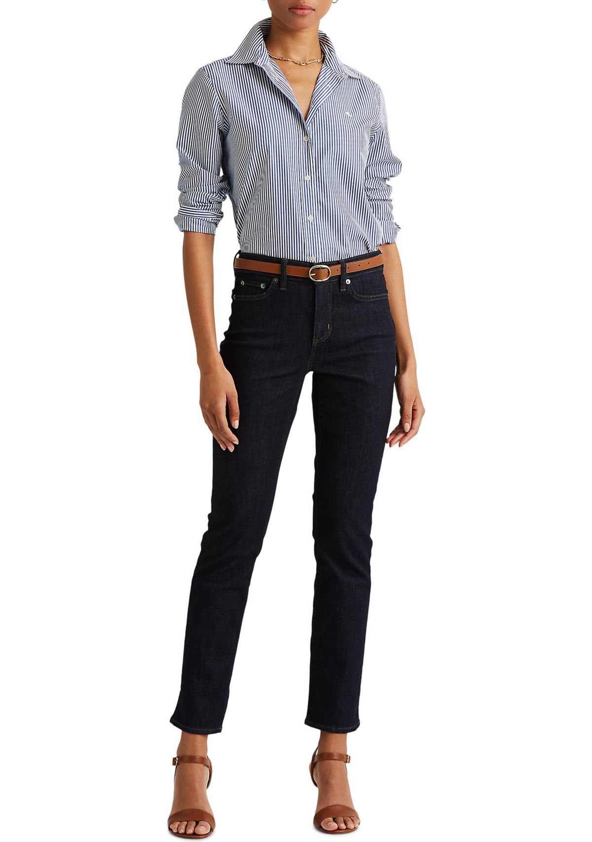 Striped Easy Care Cotton Shirt