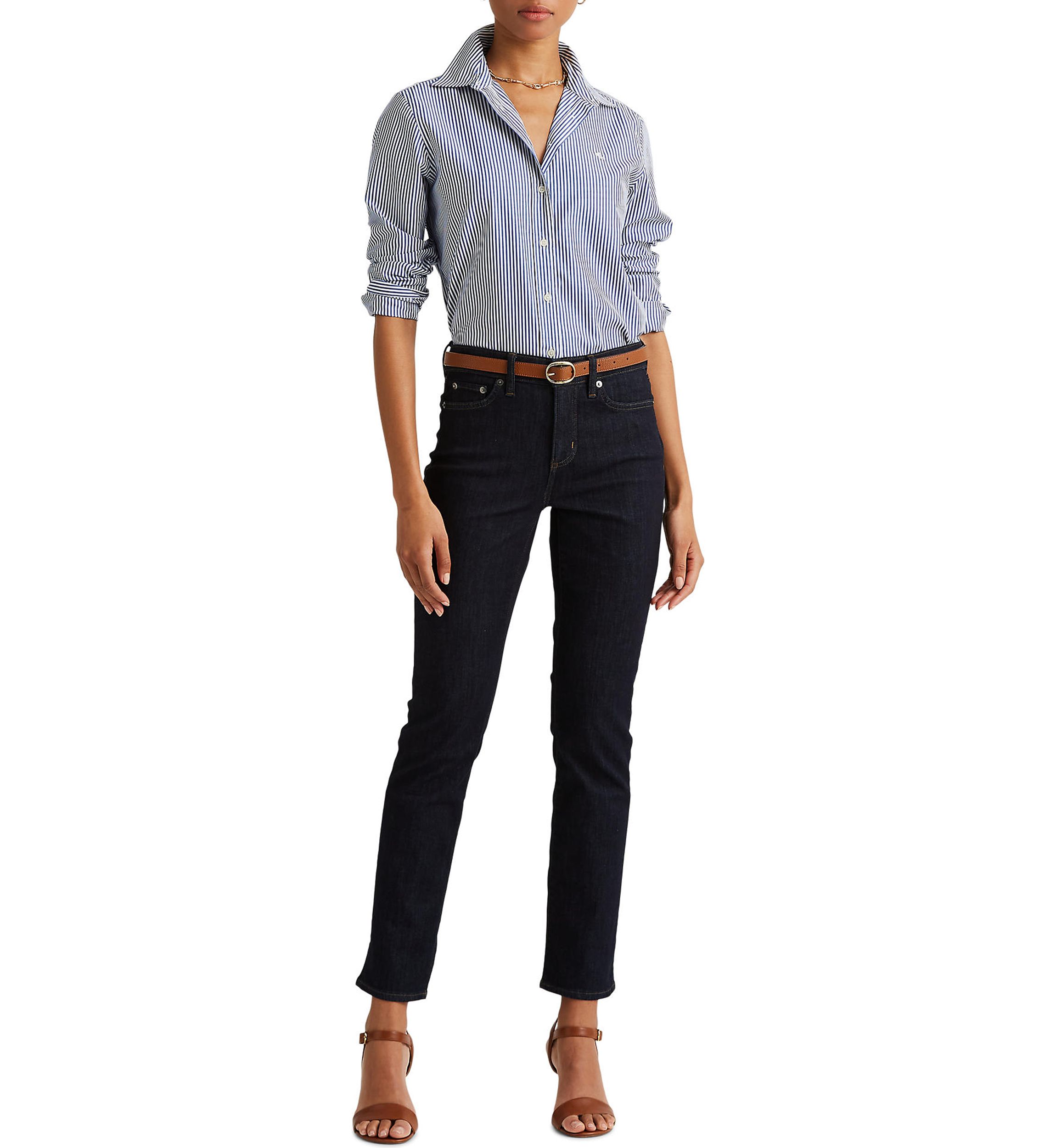 Striped Easy Care Cotton Shirt