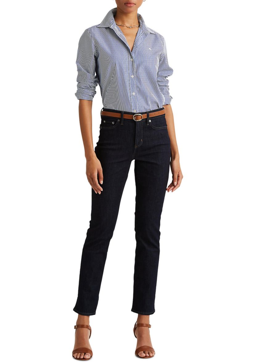 Striped Easy Care Cotton Shirt