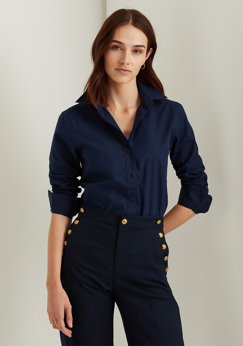 Easy Care Stretch Cotton Shirt