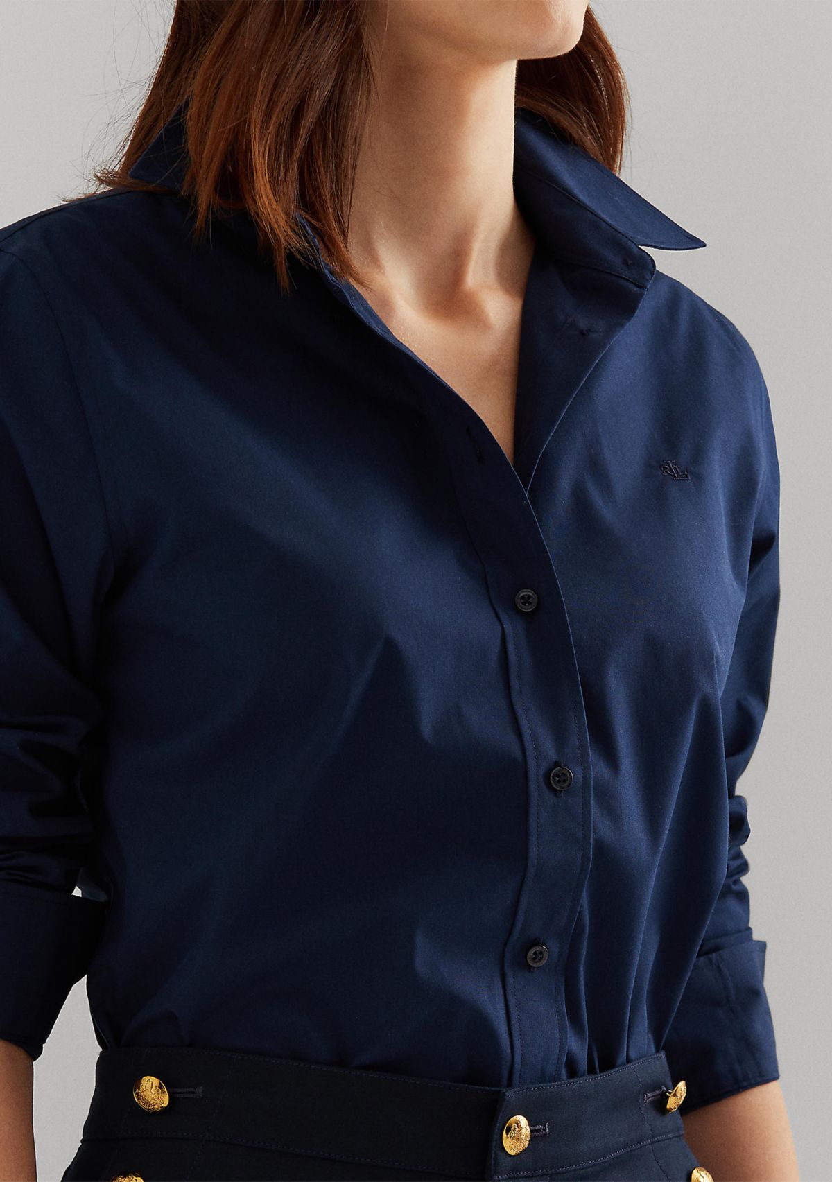 Easy Care Stretch Cotton Shirt