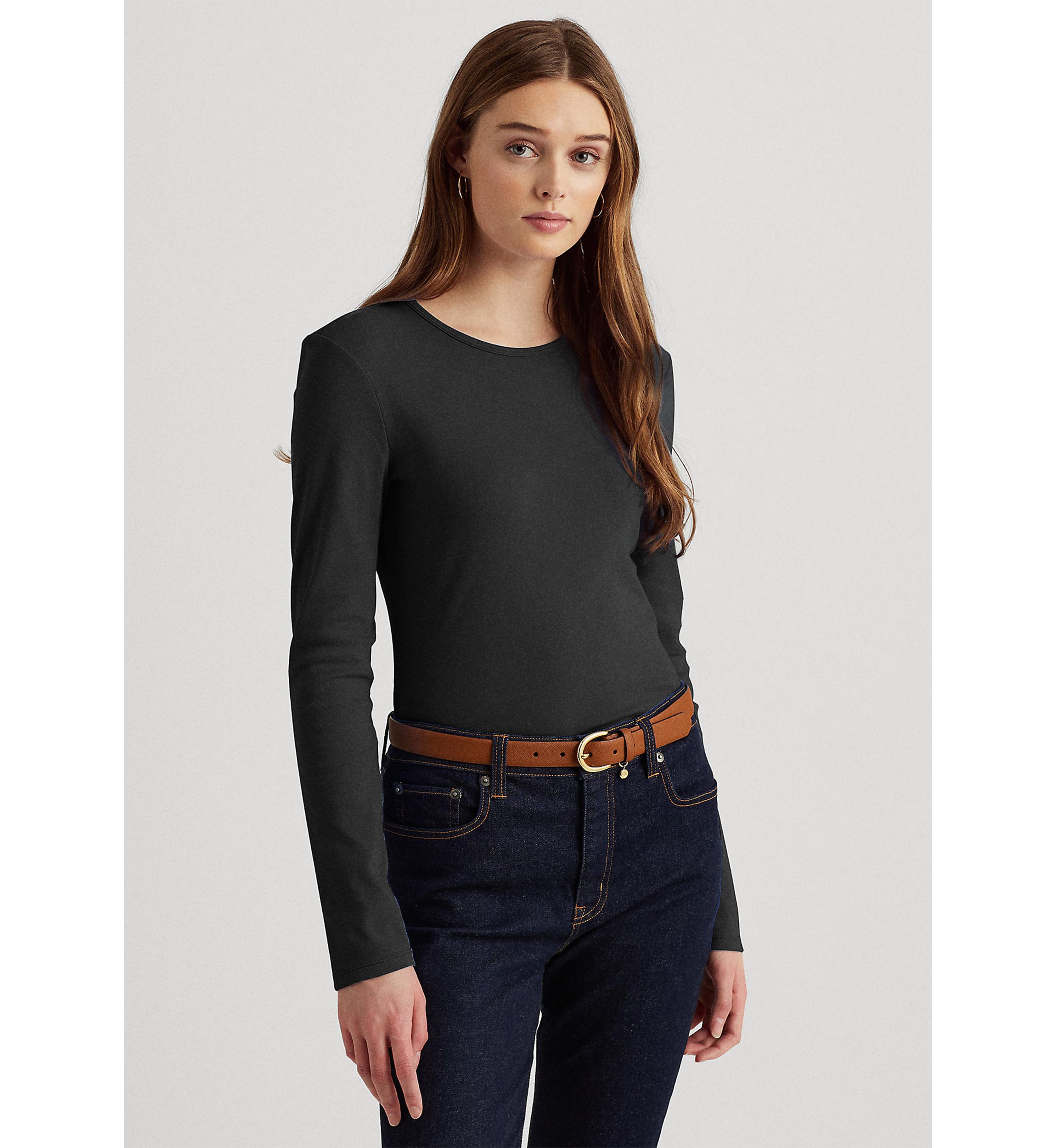 Stretch Long-Sleeve Tee