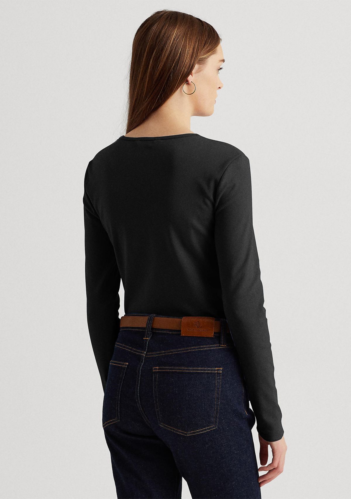 Stretch Long-Sleeve Tee