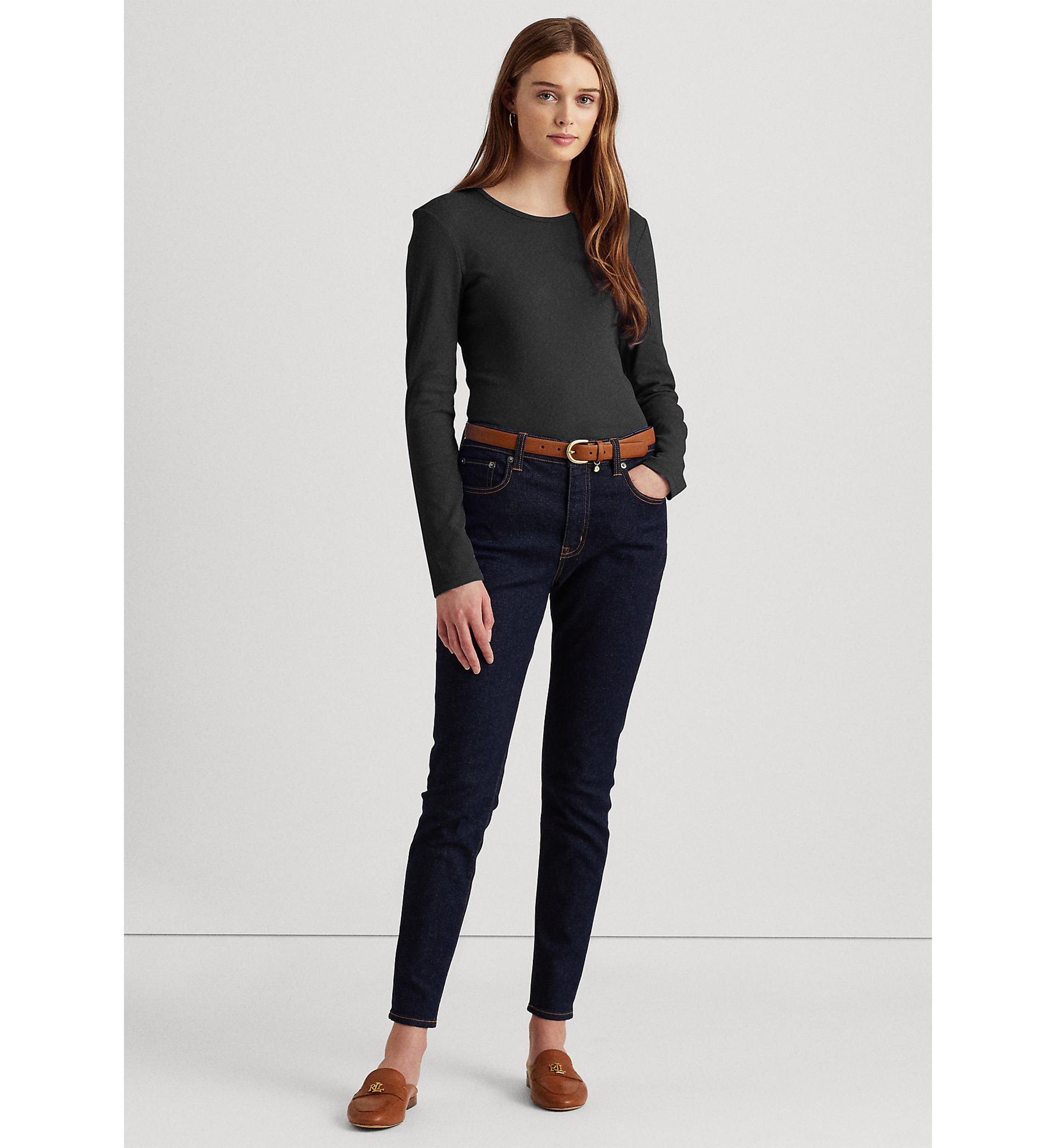 Stretch Long-Sleeve Tee
